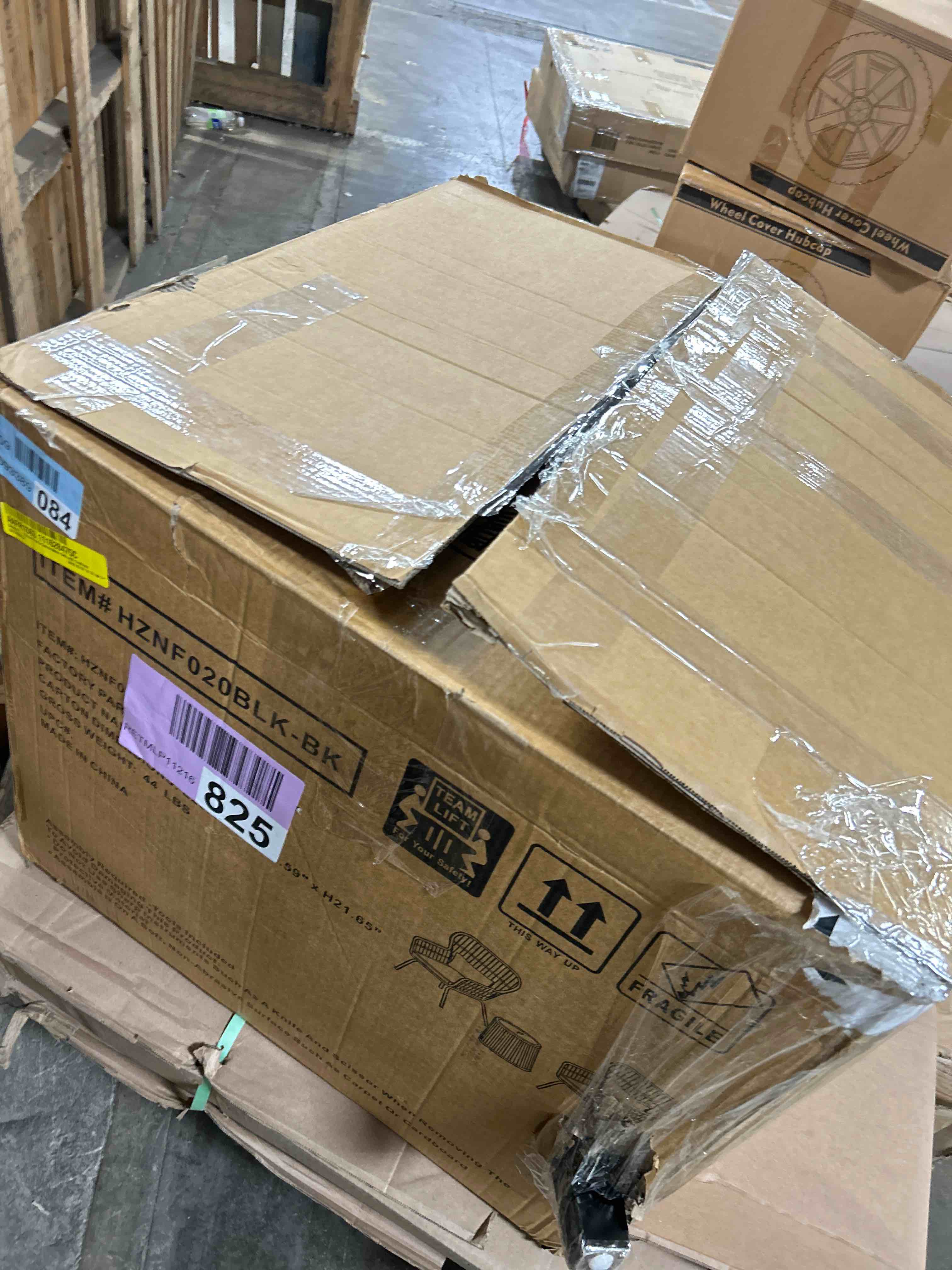 Condition photo showing As Is for Dawna 2 Person Patio Conversation Sets with Cushions(Incomplete)