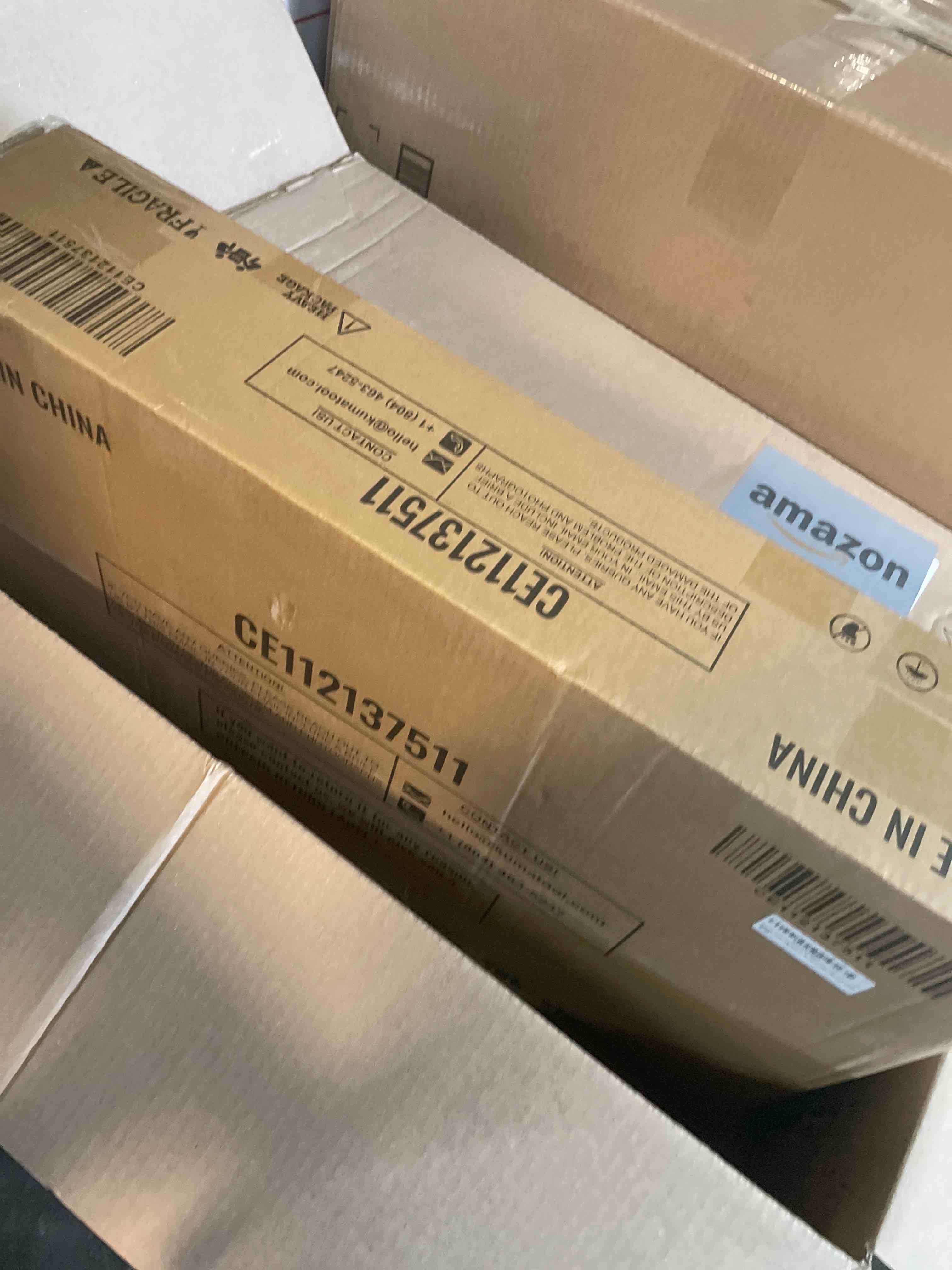 Condition photo showing New/Like New for Dog Ramp for Bed & Couch - Extra 51.2" Long Adjustable Height 9.5" to 24" Wooden Non-Slip Pet Ramp, Portable Foldable Doggie Car Ramp for Small Medium Large Dogs, 200 LBS Load