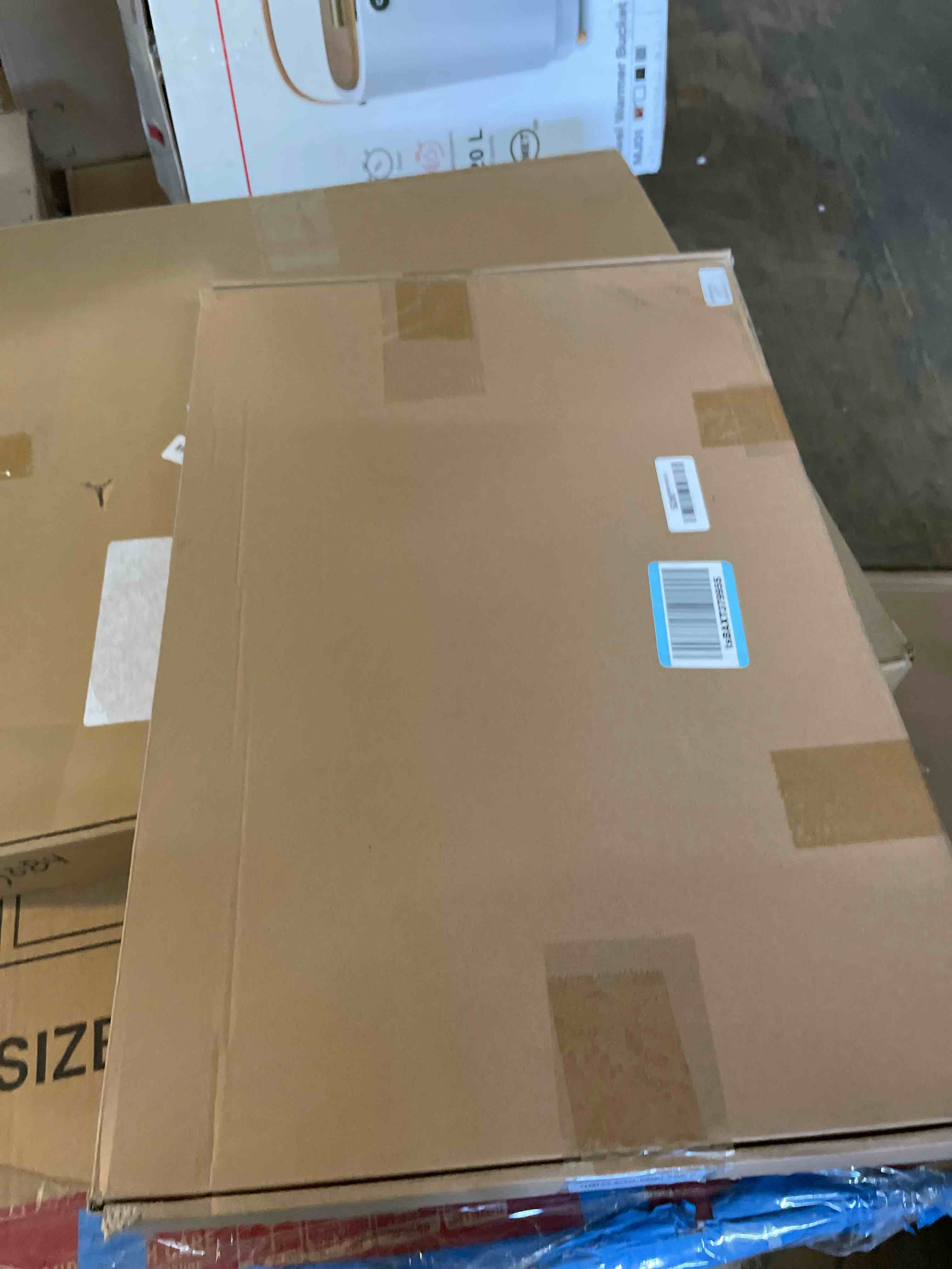 Condition photo showing New/Like New for CHDITB Framed Canvas Mountain Wall Art Set, Country Woodcut Style Wall Decor, Forest Nature Wilderness Wall Painting, Modern Art Prints for Living Room, Bedroom, Farmhouse - Large Size 16"x24"x3 Mountain 16"x24"