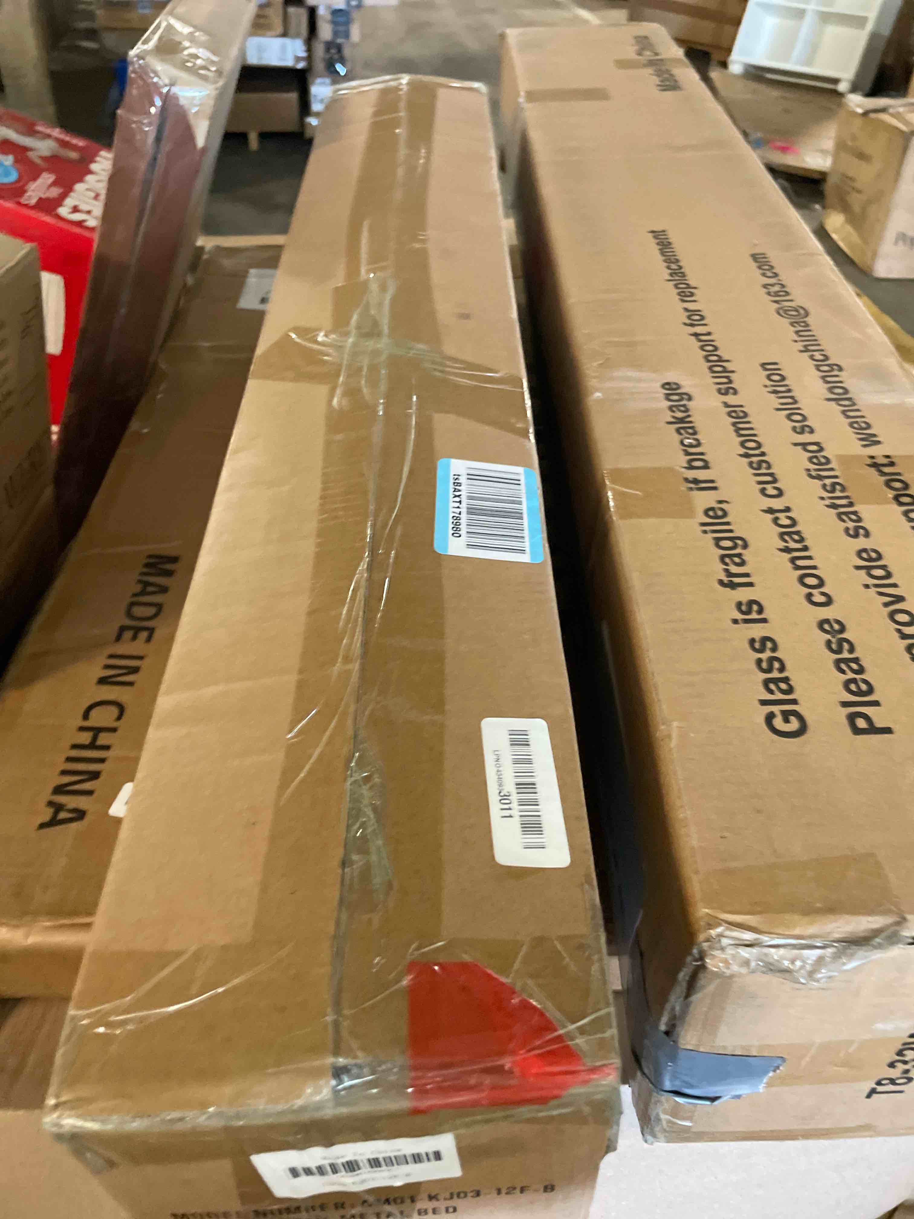 Condition photo showing New/Like New for 12 Inch Black Full Size Bed Frame with Baffles, Metal Full Bed Frame No Box Spring Need, Heavy Duty Steel Platform Support, Reserved Holes, Round Corner Legs, Storage Space, Noiseless Full 12 inch