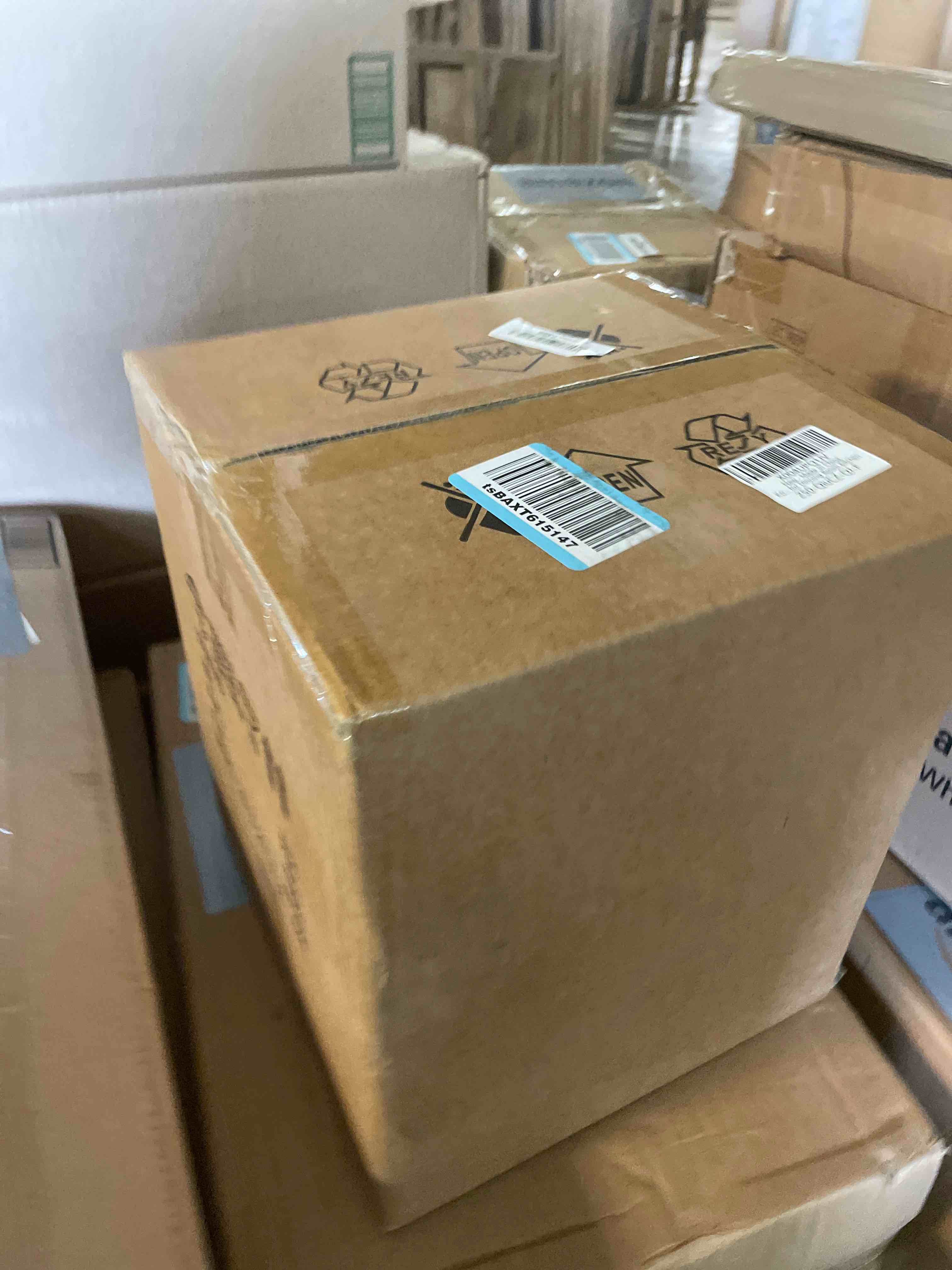 Condition photo showing New/Like New for KoKo&Yukina 10" Globe Pendant Light Gold Plug in Pendant Light Adjustable Hanging Lights with Plug in Cord Brushed Gold Finished with Clear Glass Lampshade for Bedroom Kitchen Island?Bulb Included?