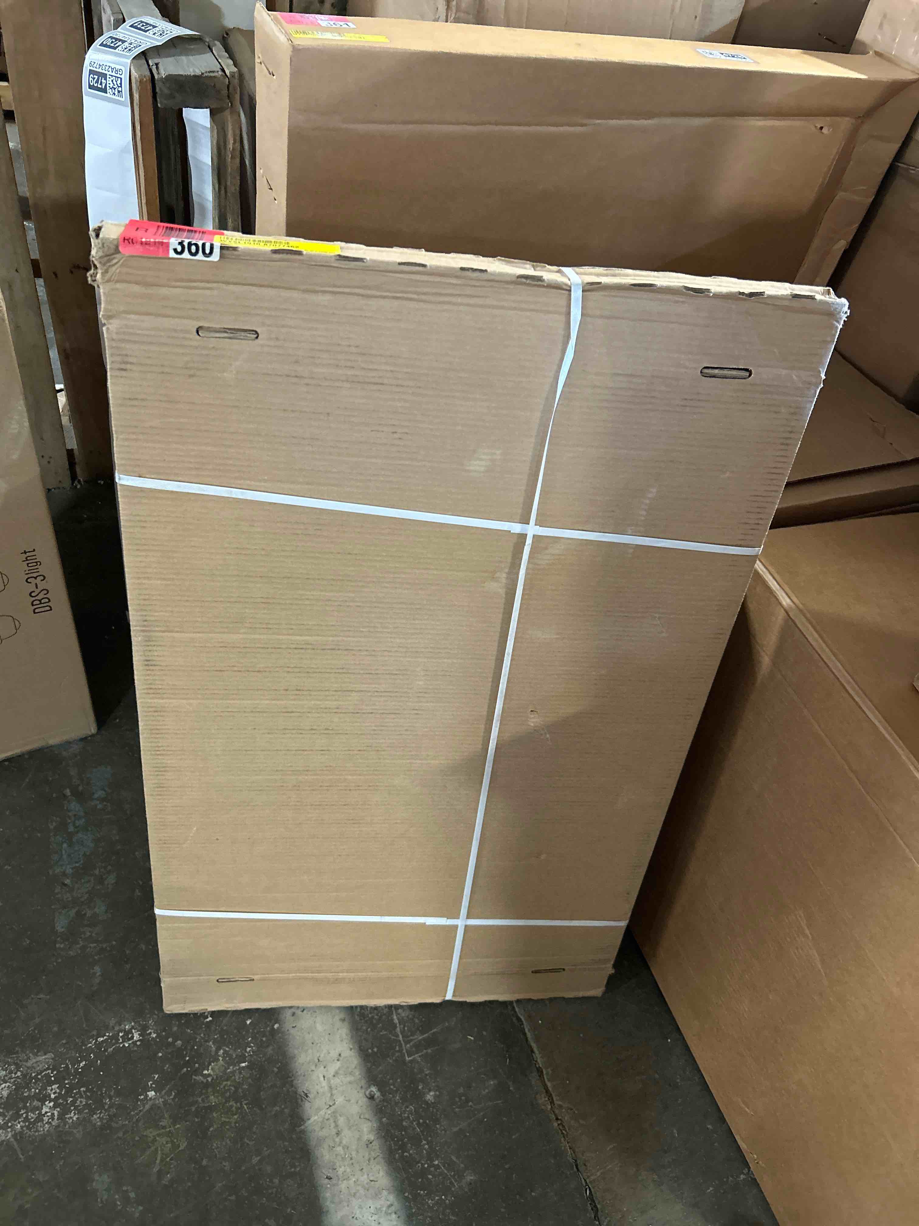 Condition photo showing New/Like New for Painted Wooden Door And Greenery