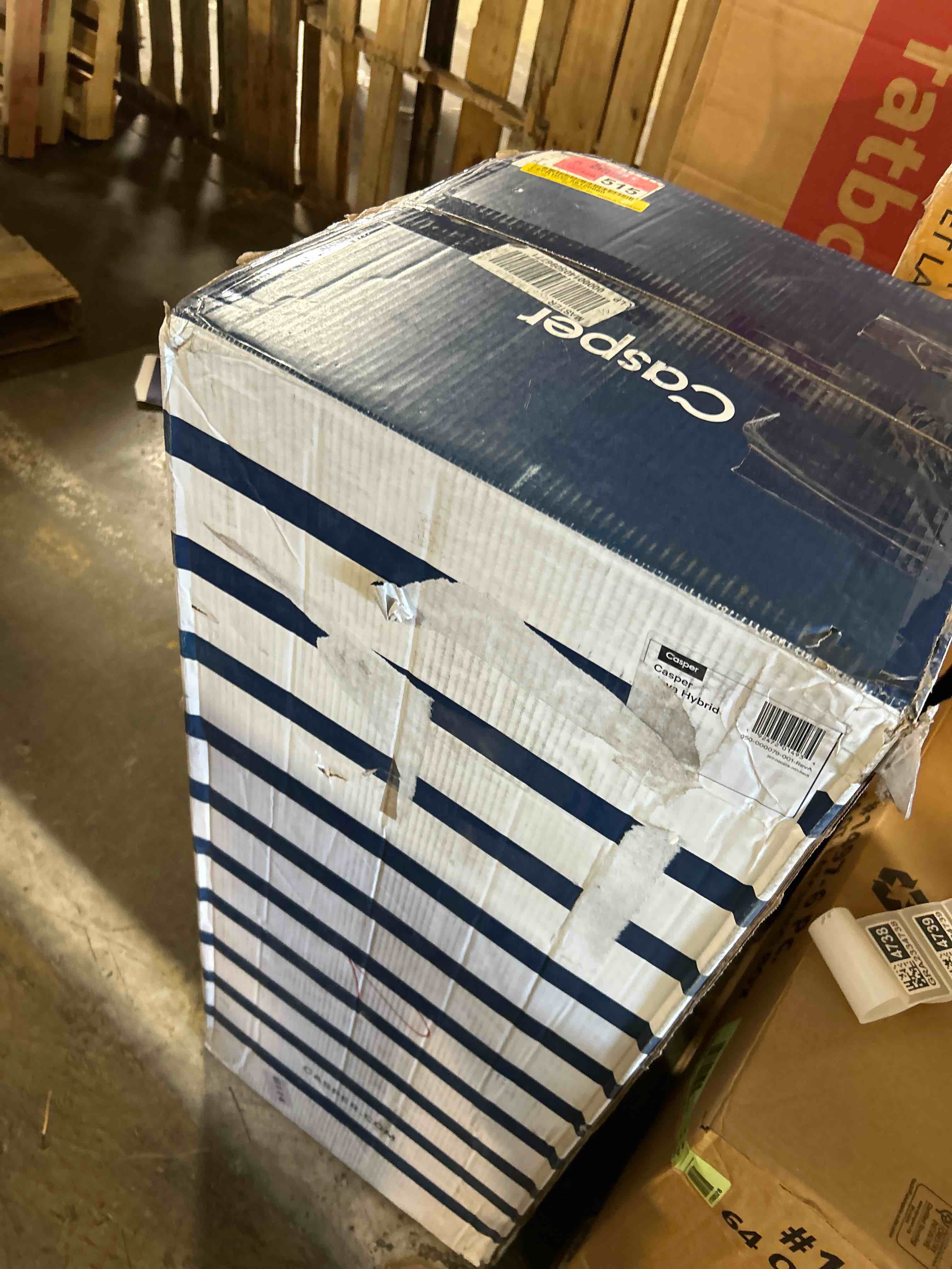 Condition photo showing New/Like New for Casper Sleep Element Mattress, Full Size - Memory Foam + Support - 100-Night Trial - Medium Firm CertiPUR-US Mattress, Grey Full Mattress