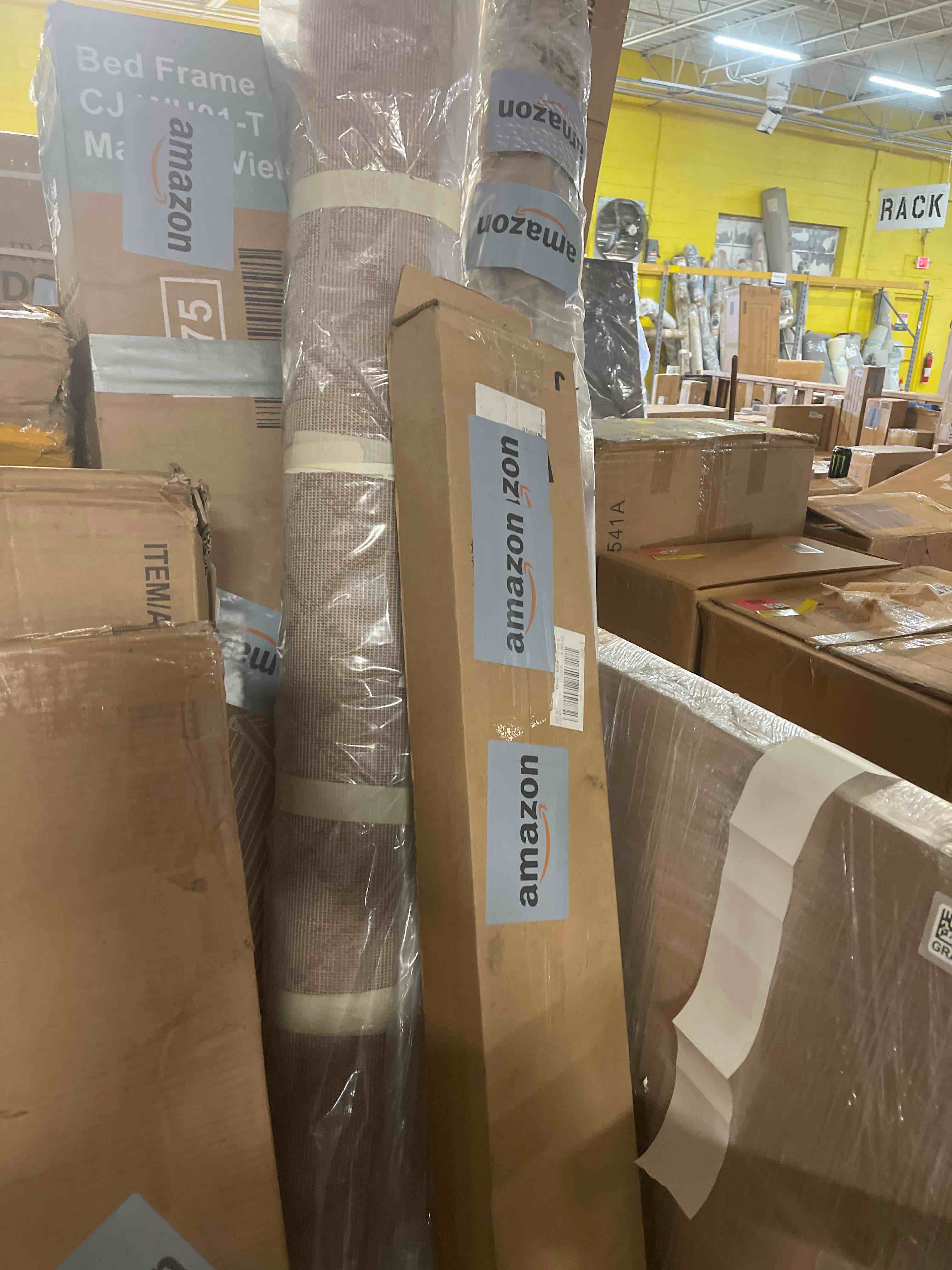 Condition photo showing New/Like New for Lotus & Windoware Cordless, 2 Inch Faux Wood Blind, 34" Wide x 60" Long, Window Blinds, Blinds & Shades, Blinds for Indoor Windows, Embossed, Bright White