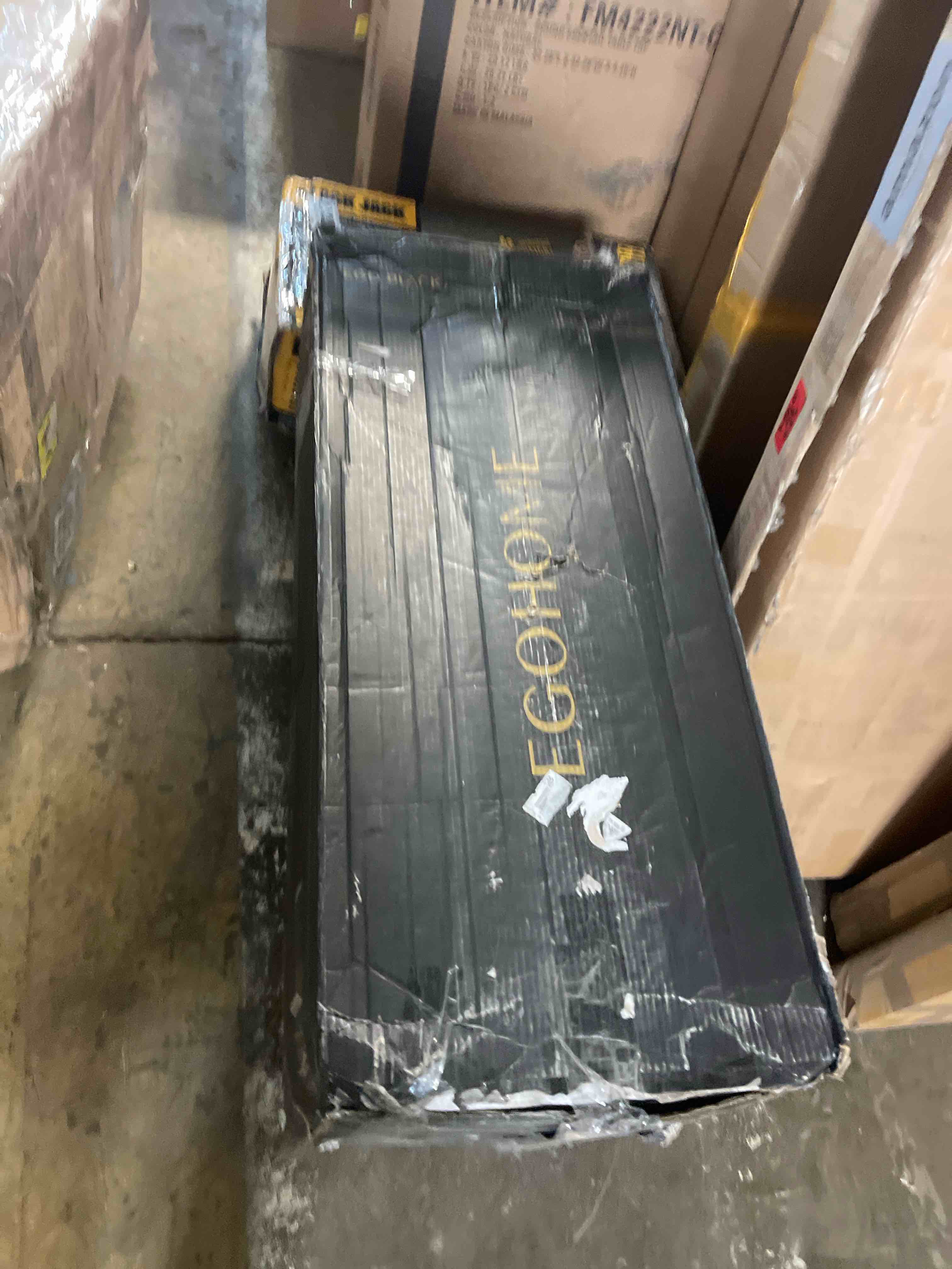 Condition photo showing New/Like New for MLILY EGOHOME 14 Inch Queen Memory Foam Mattress for Back Pain, Cooling Copper Gel Bed in a Box, Foam Made in USA, CertiPUR-US Certified, Therapeutic Medium Firm, 60x80x14 Black