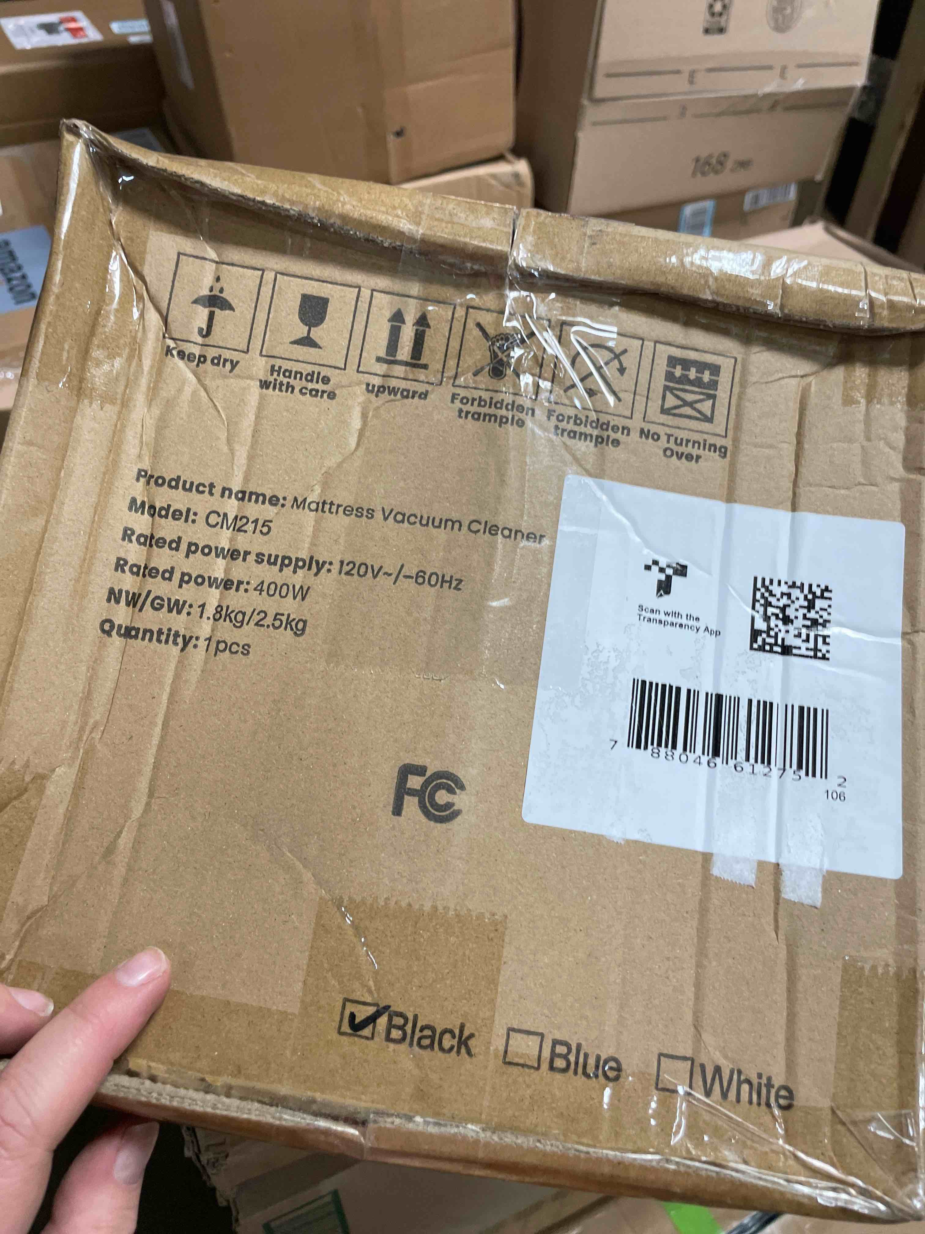 Condition photo showing Good Condition for Mattress Vacuum Cleaner, 17Kpa 650W Bed Vacuum Cleaner, 273nm UV-C Light & Ultrasonic 145°F Heating, 80000 RPM/Min Brushroll Rotation, Wide Suction Port for Pillows Cribs Sofa, Black Corded