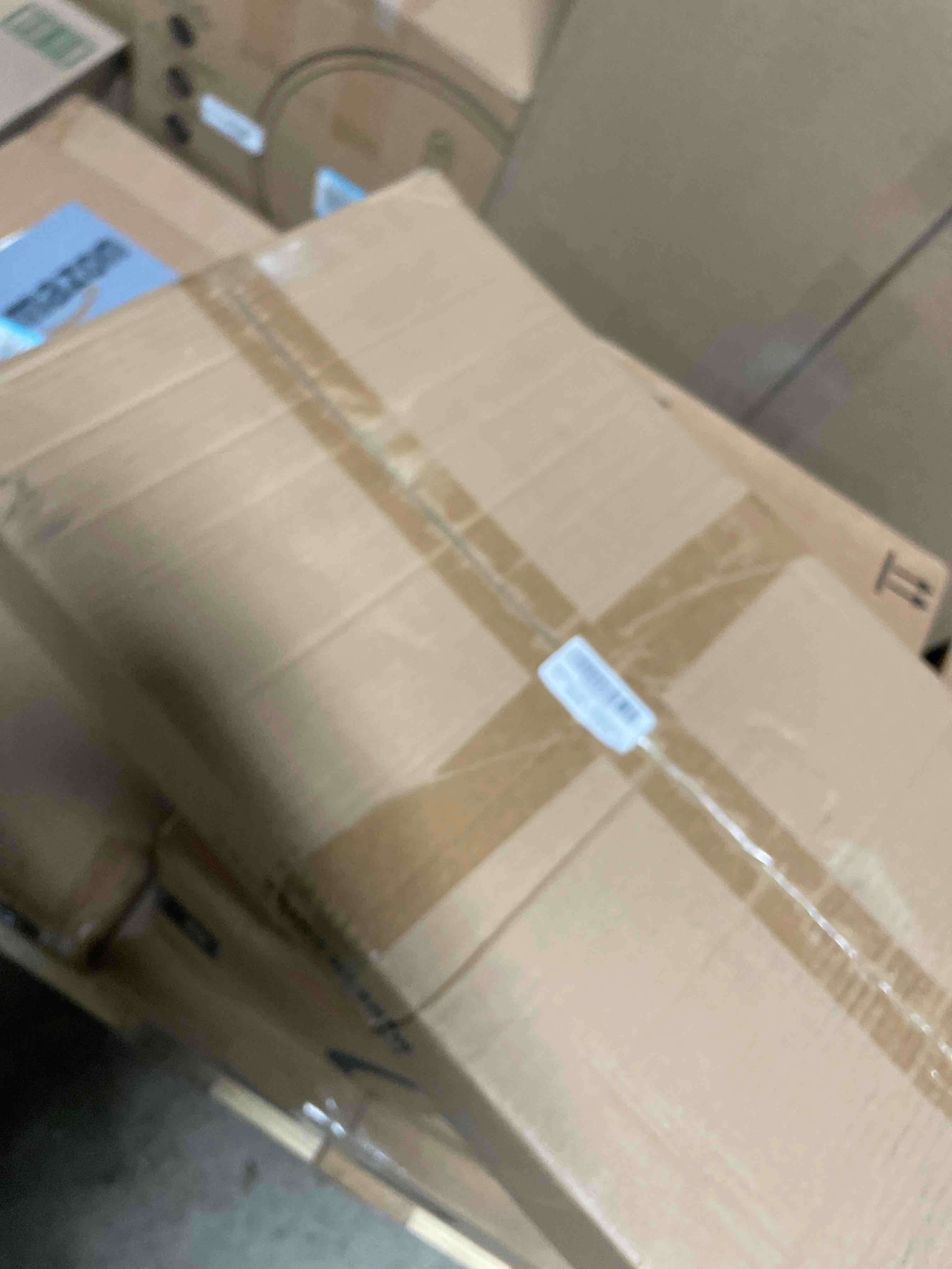 Condition photo showing New/Like New for 15in cooking stone for kamado joe classic i, ii & iii, baking stone pizza 2-pack half-moon ceramic heat deflector for big green egg large eggspander and conveggtor,for big green egg grill parts 15" for kamado joe classic i, ii, iii