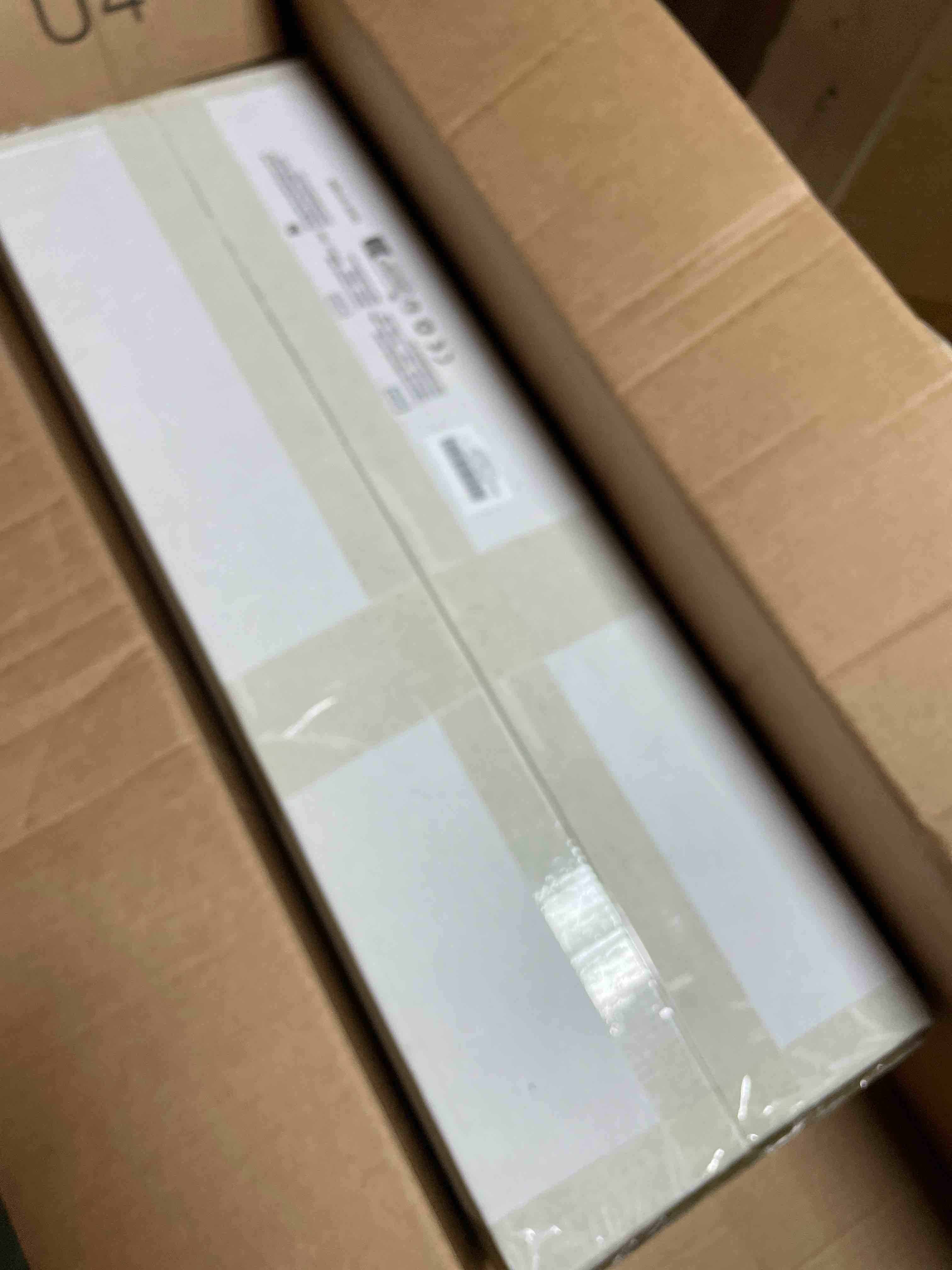 Condition photo showing New/Like New for 3 Tier Floating Shelves,Long Wall Shelf,Over The Toilet Shelves Bathroom Hanging Display Storage Rustic for Living Room Bedroom Kitchen Office Coffee Bar Decor Decorative,24 Inch,2 Pack (Walnut) 2 Pack Walnut