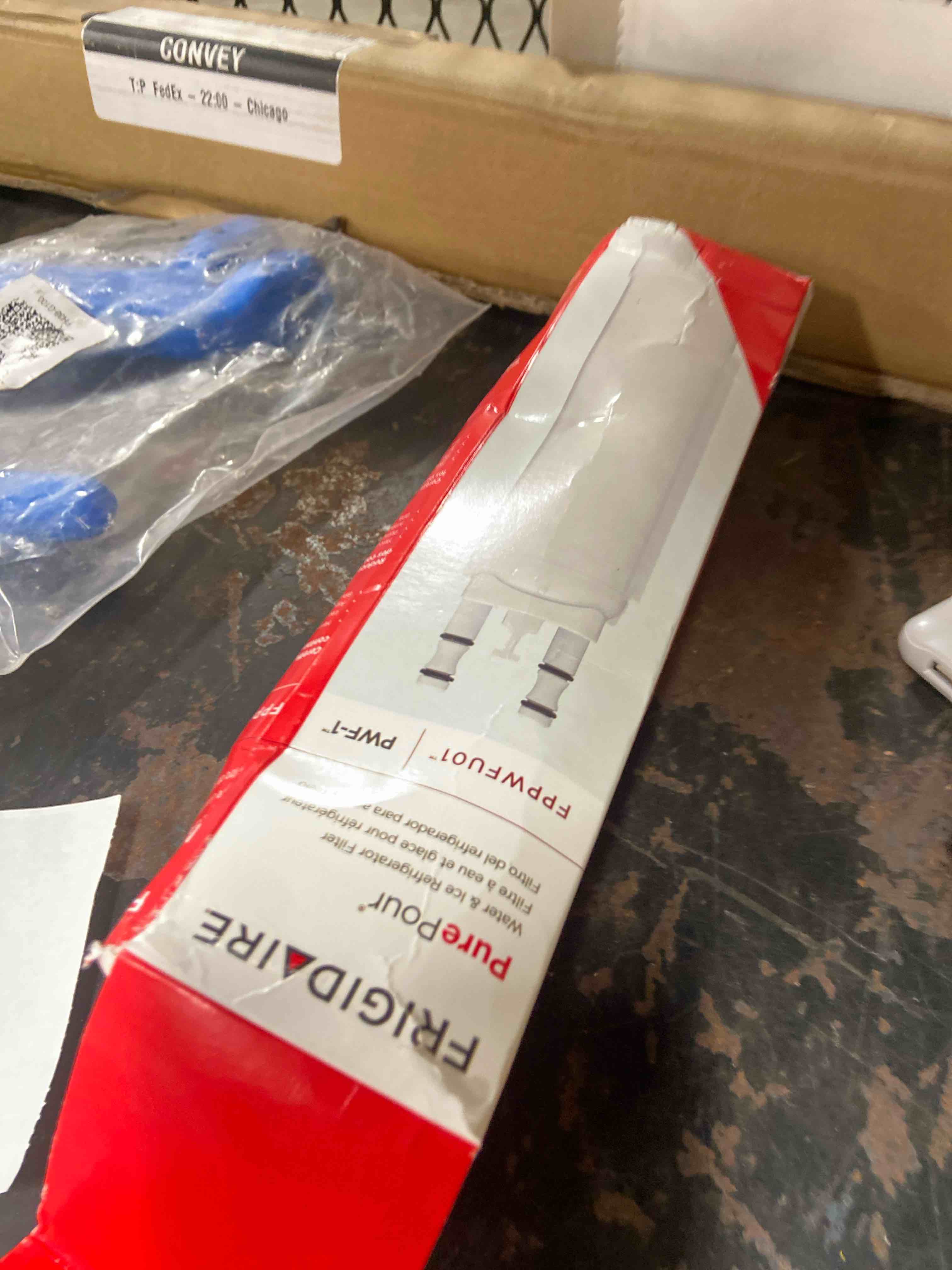 Condition photo showing New/Like New for frigidaire fppwfu01 purepour pwf-1 water filter 1 count (pack of 1)