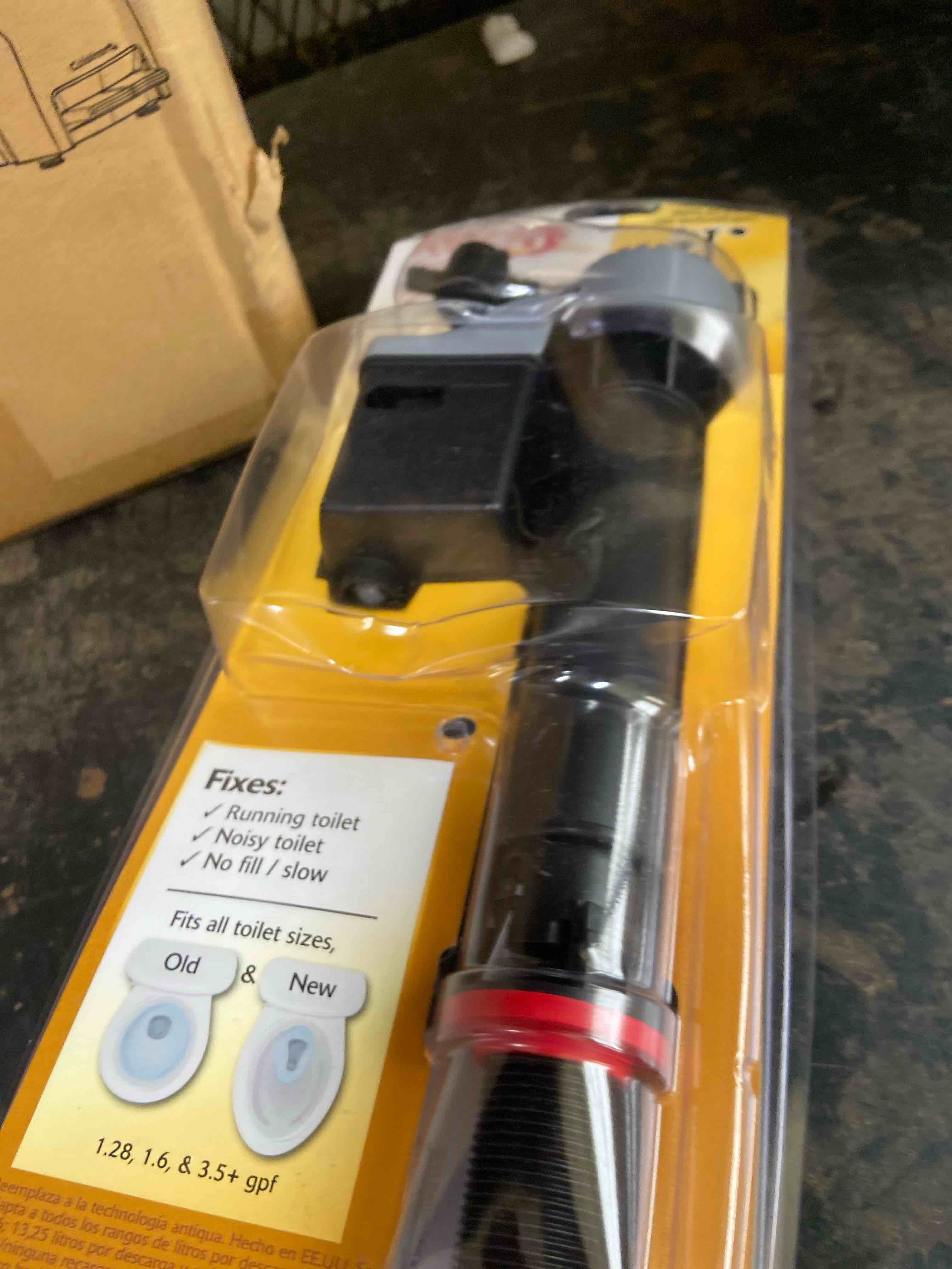 Condition photo showing New/Like New for korky 528mp quietfill platinum fill valve-fits most toilets-easy to install-made in usa, universal 99%, black