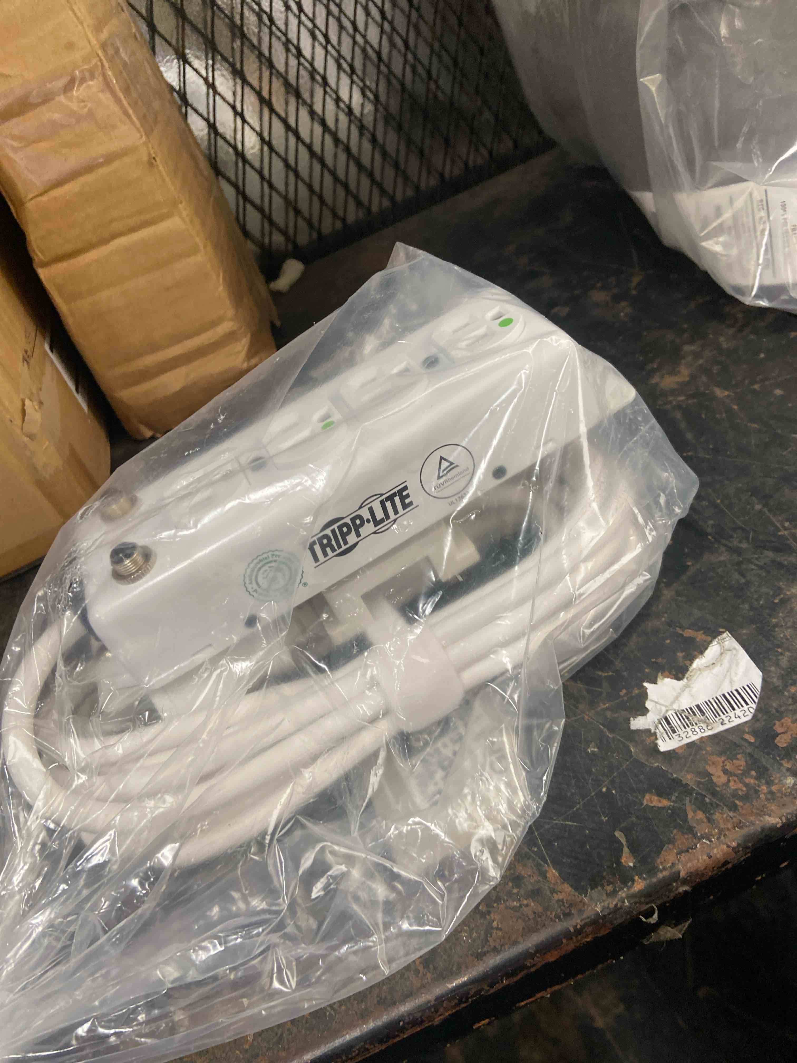 Condition photo showing New/Like New for tripp lite hospital mounting clamp for medical-grade power strips, power strip holder (psclamp), rubber