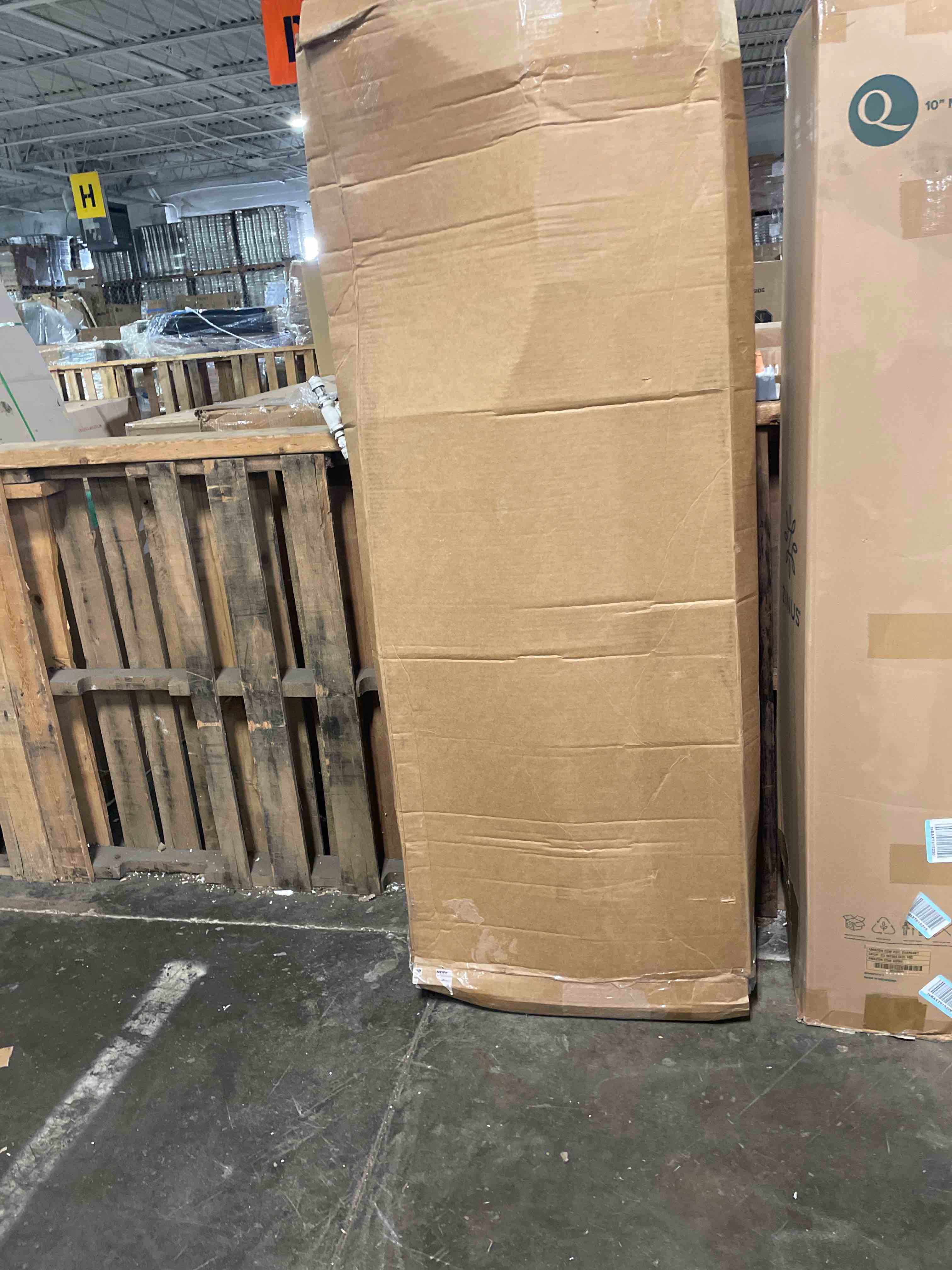 Condition photo showing Good Condition for mostplus 5.5ft quad fold soft truck bed tonneau cover on top compatible for ford f150 2015-2025 2026 f-150 bed fourth fold styleside bed cover 67inch
