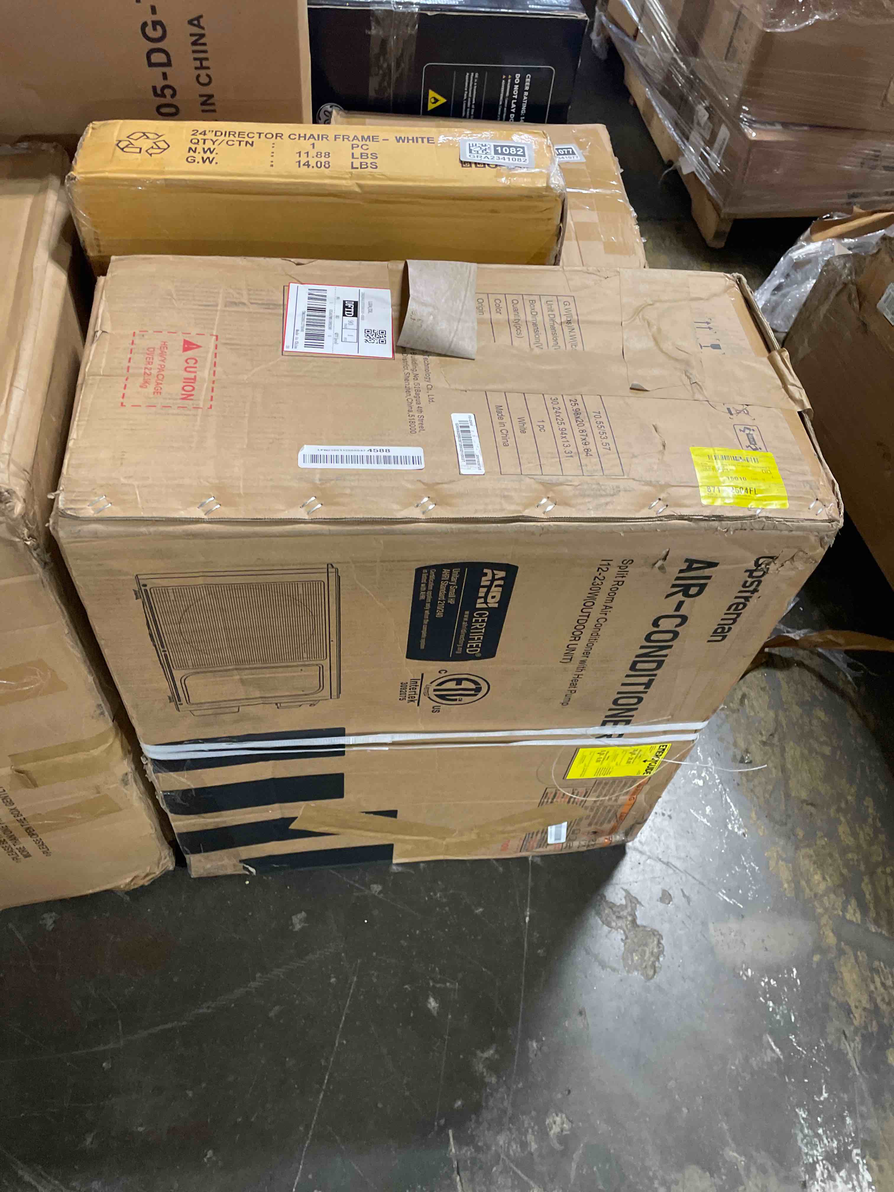Condition photo showing As Is for upstreman 12000 btu mini split ac/heating system (only air conditioner no split piece) 