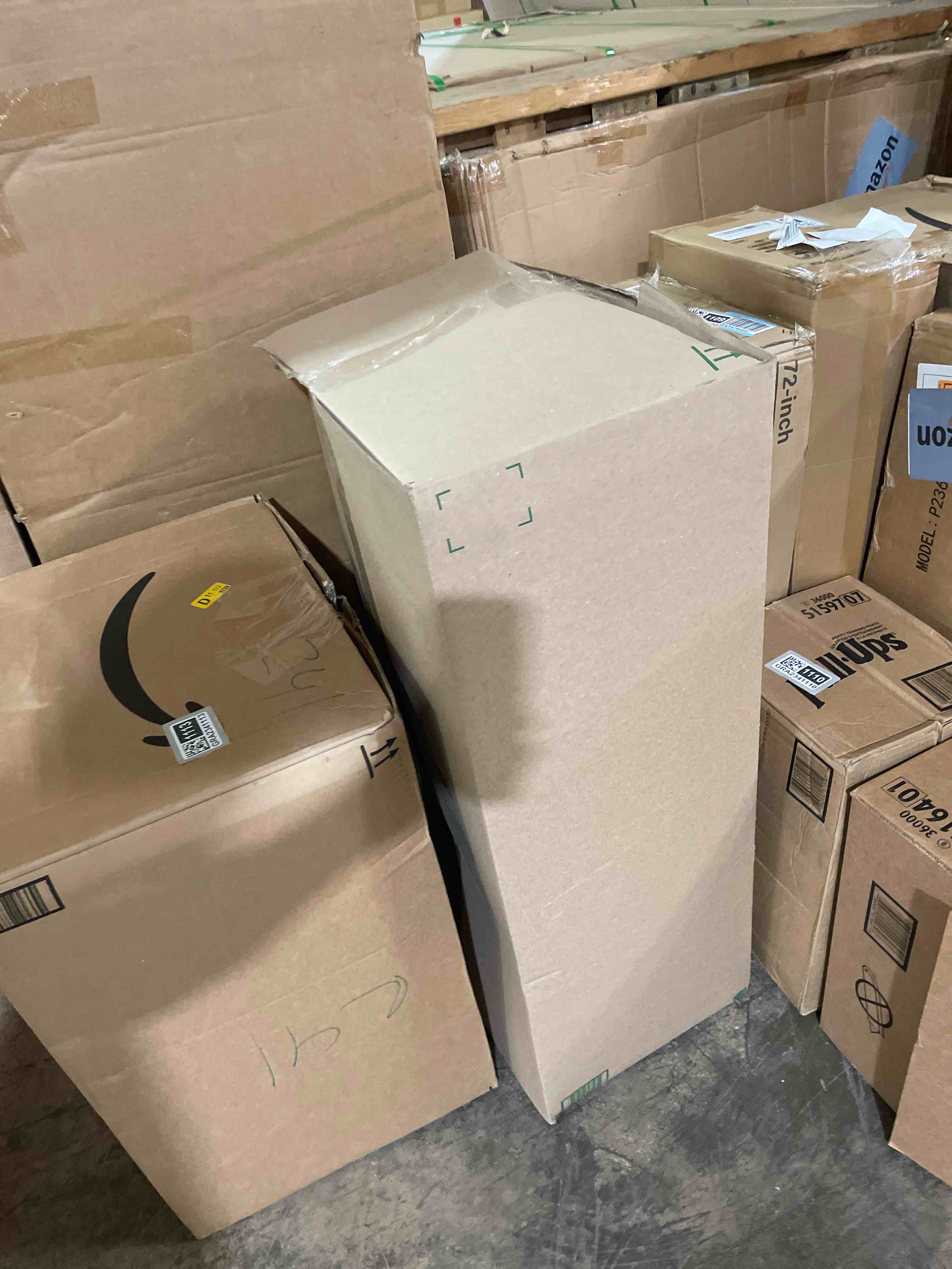 Condition photo showing As Is for black storage cabinet with doors, modern accent cabinet, free standing cabinet with adjustable shelf, wooden buffet sideboards for living room, kitchen, dining room, entryway