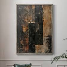 ABSTRACT Series CCCLIV Framed Print - Solid Wood