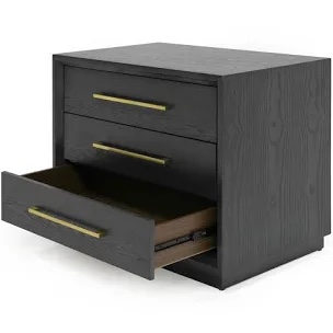Langley 3 - Drawer Nightstand 25'' H X 32'' W X 19.76'' D