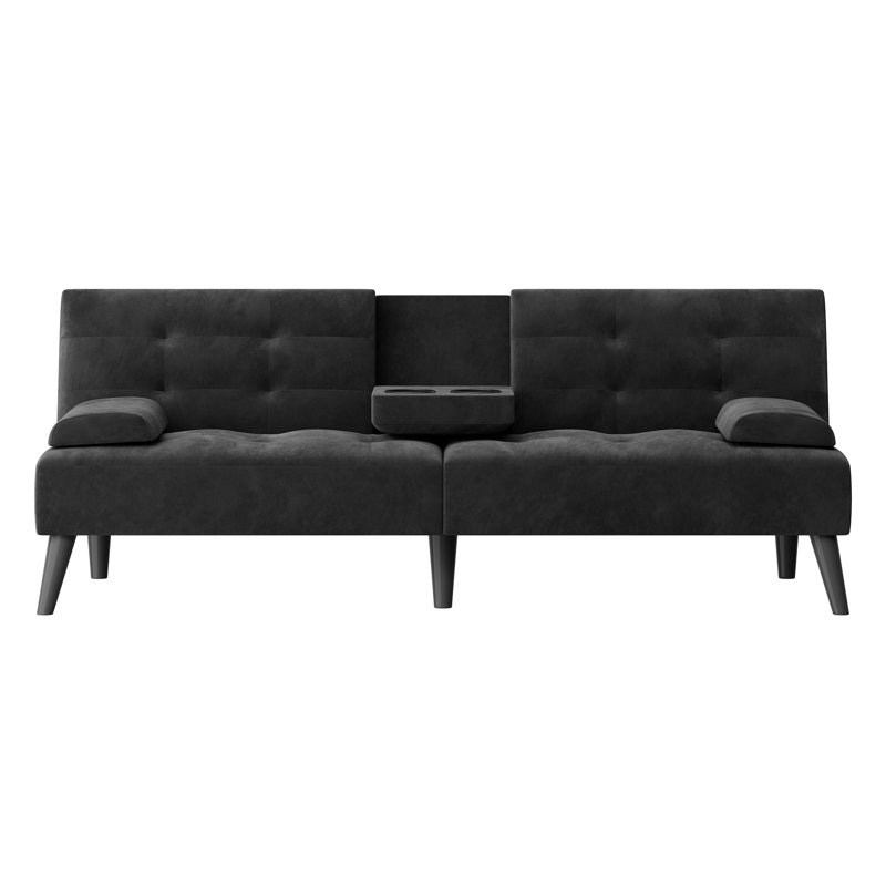 aldiana convertible, futon, upholstered sofa bed
