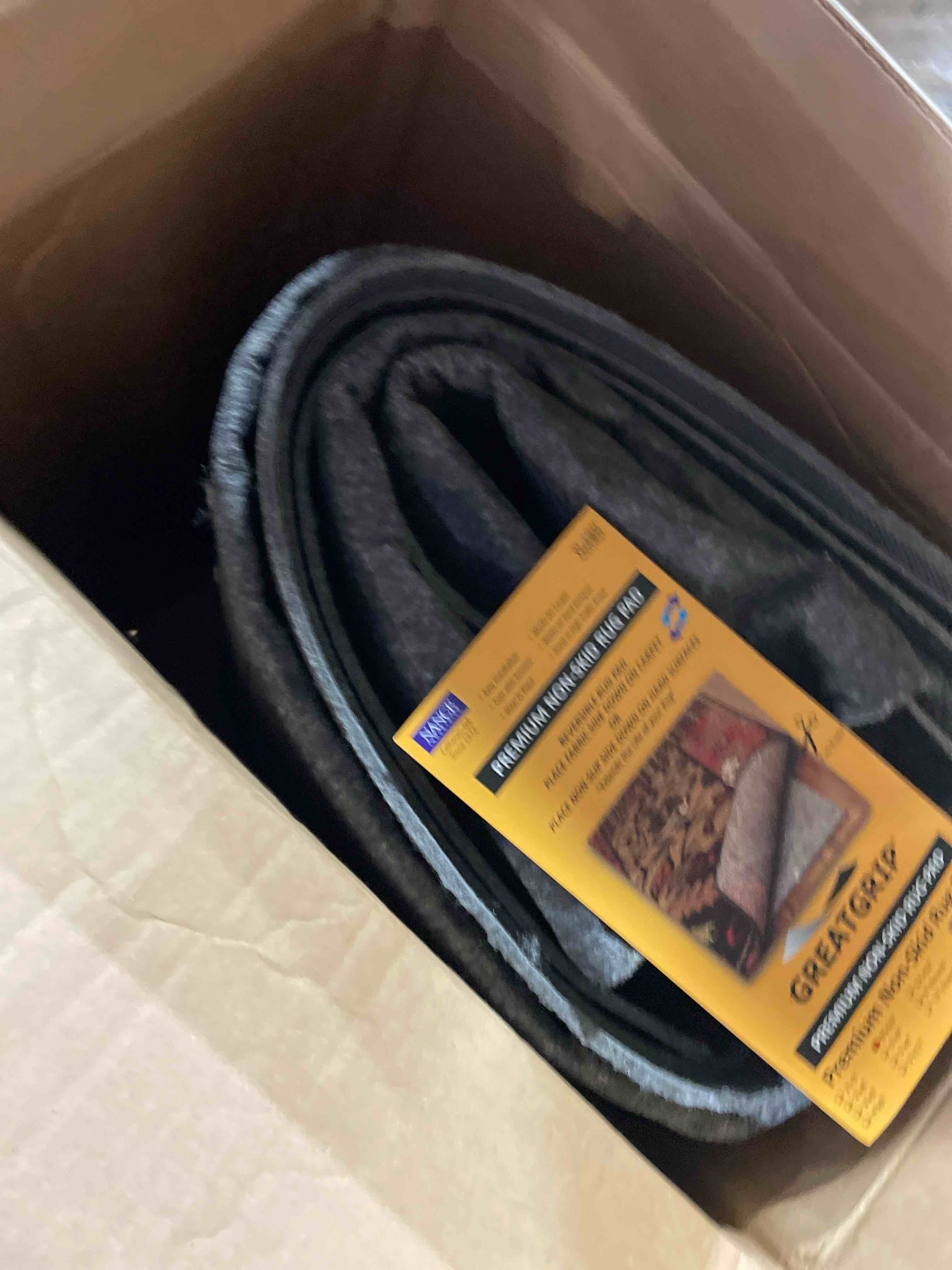 Condition photo showing New/Like New for rugpadusa - superior-lock - 8'x10' - 1/4" thick - felt + rubber - premium non-slip rug pad - perfect for hardwood floors, available in 2 thicknesses, many custom sizes