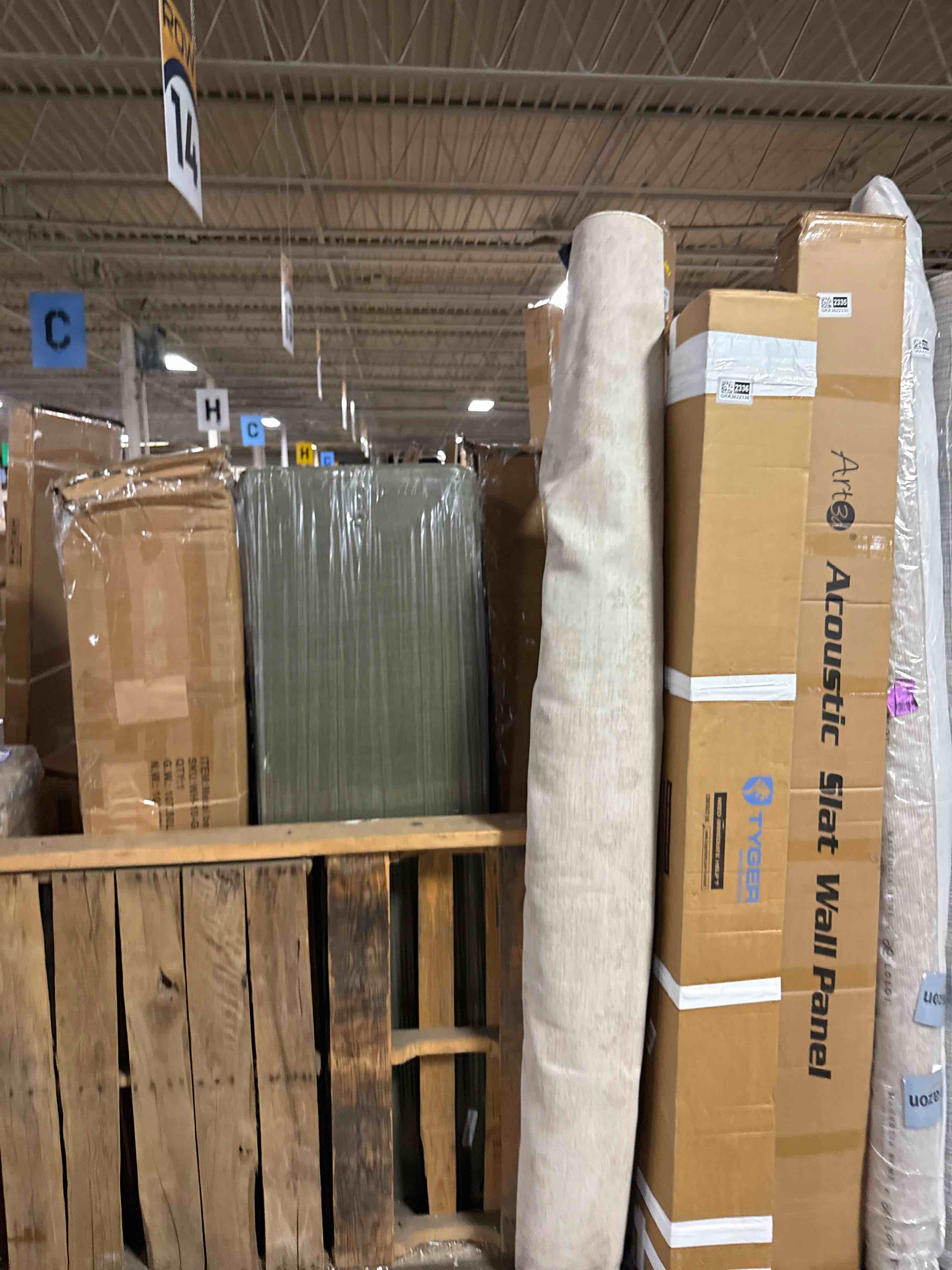 Condition photo showing New/Like New for chris loves julia x loloi louisa oatmeal / stone 7 -10 x 10 area rug