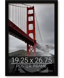 annecy 19.25x26.75 black picture frame
