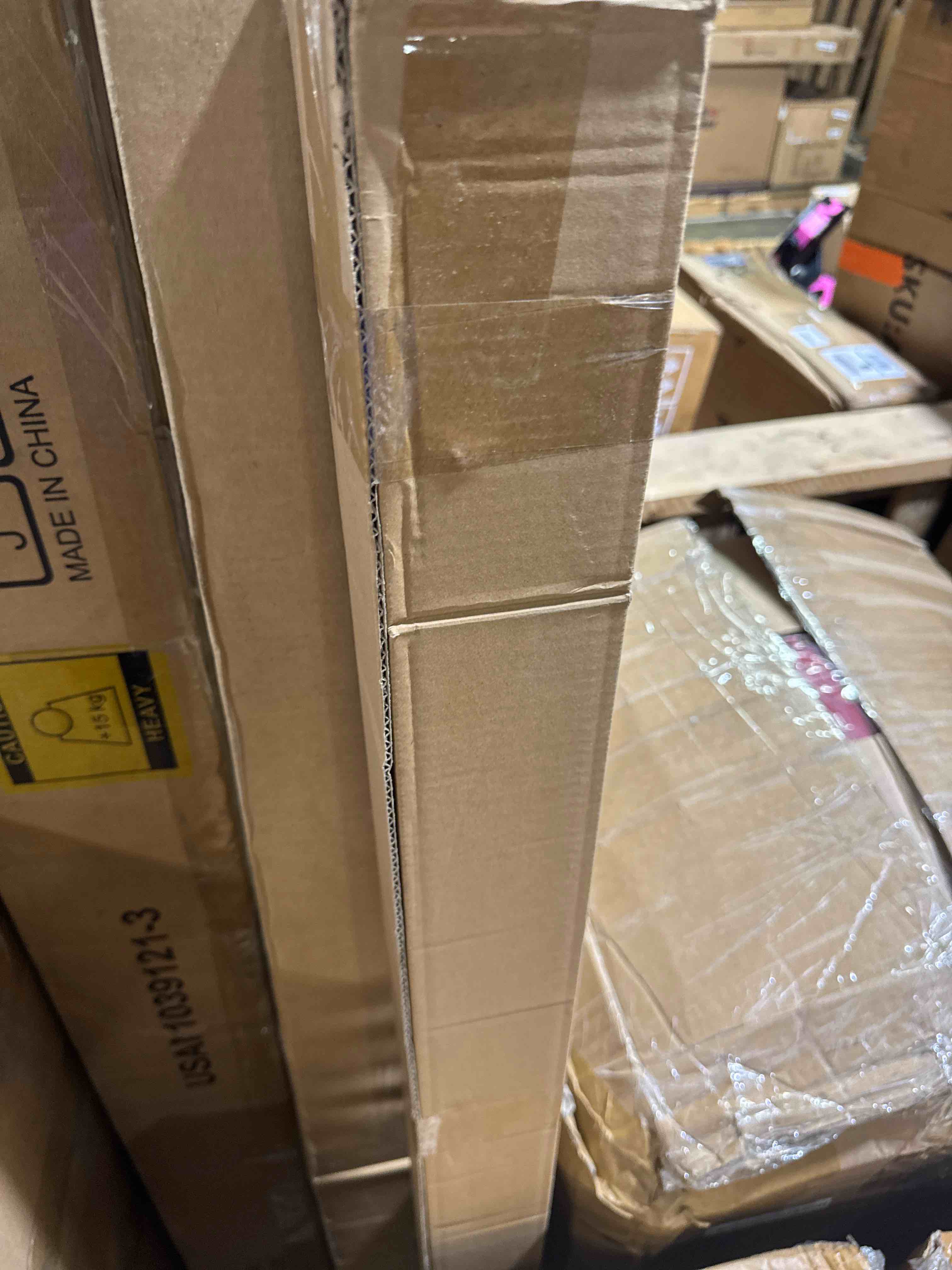 Condition photo showing New/Like New for sunoff blackout roller shades blinds cordless for windows pull down room darkening door blinds with thermal insulated easy to install for living room,bedroom,home,office bathroom beige 60"w×59.8"h white beige