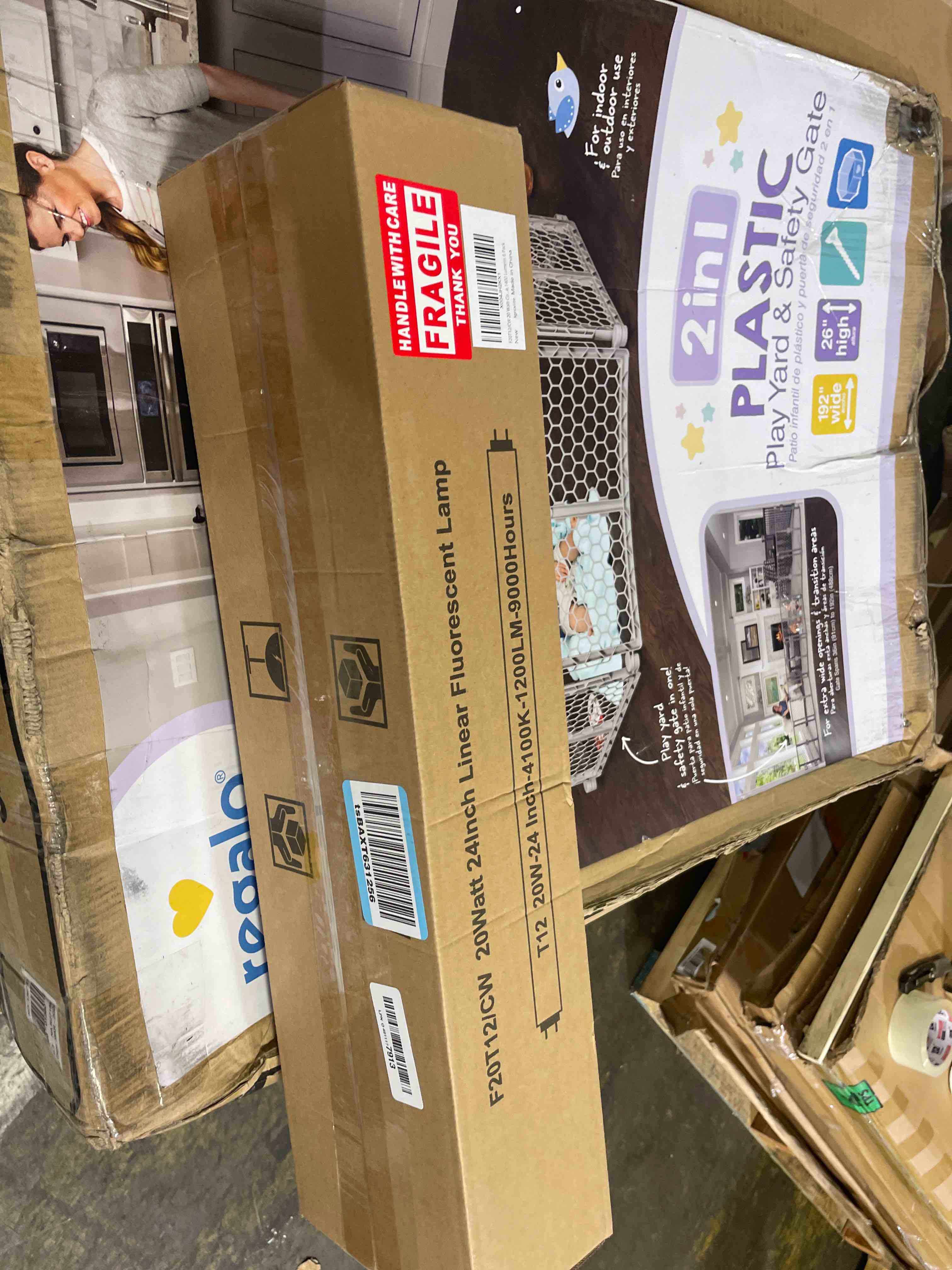 Condition photo showing New/Like New for (6pack) f20t12/cw 20 watt cool white 24inch fluorescent light bulbs,t12 20w 24 inch fluorescent tube,4100k, replacement for f20t12/cw/alto, f20t12/cw/eco, f20t12/sp41/eco,g13 base,1400 lumens t12 20w 4100k