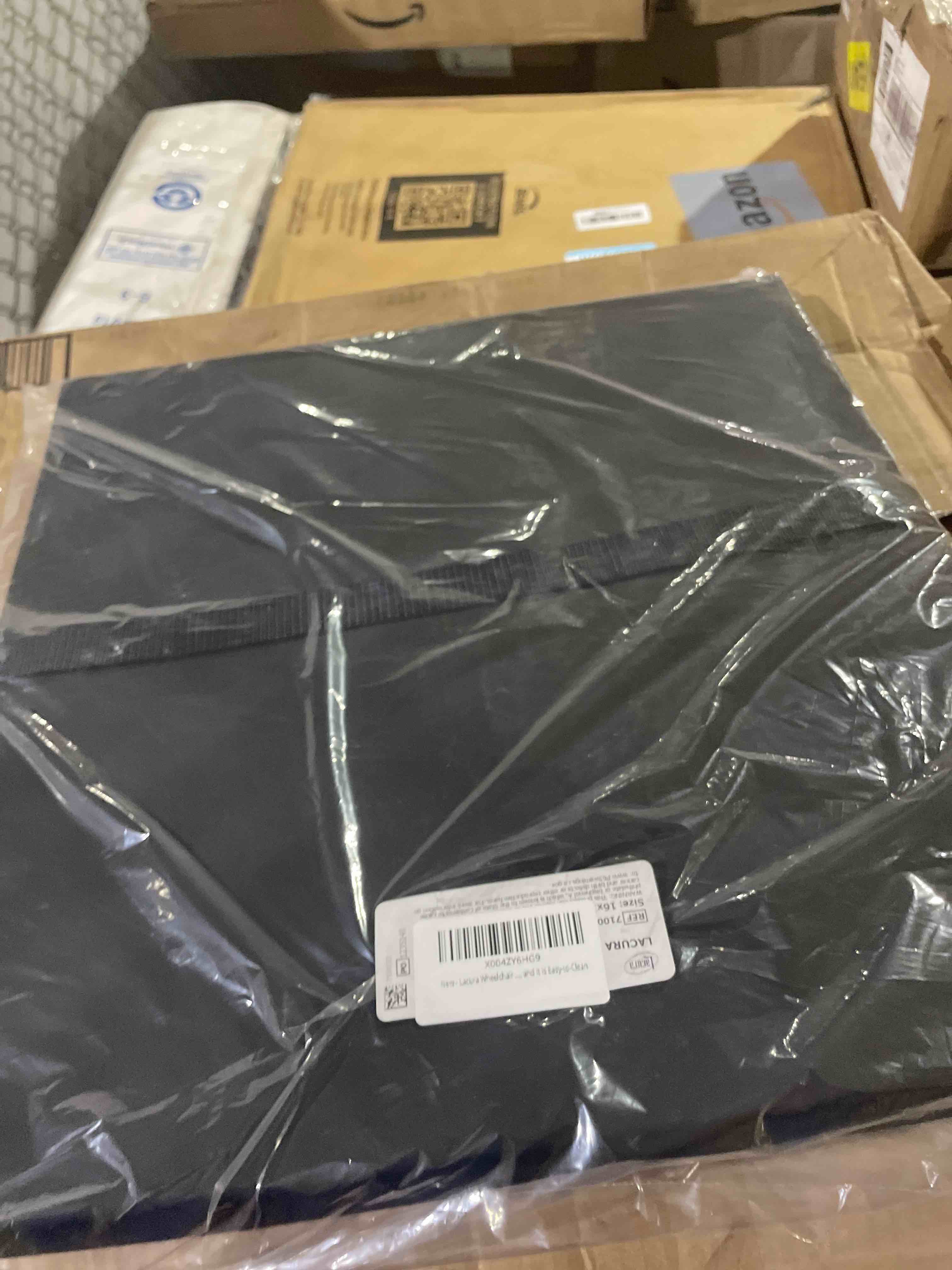 Condition photo showing New/Like New for lacura wheelchair backrest, 16"w x 17"h back pad - wheelchair not included