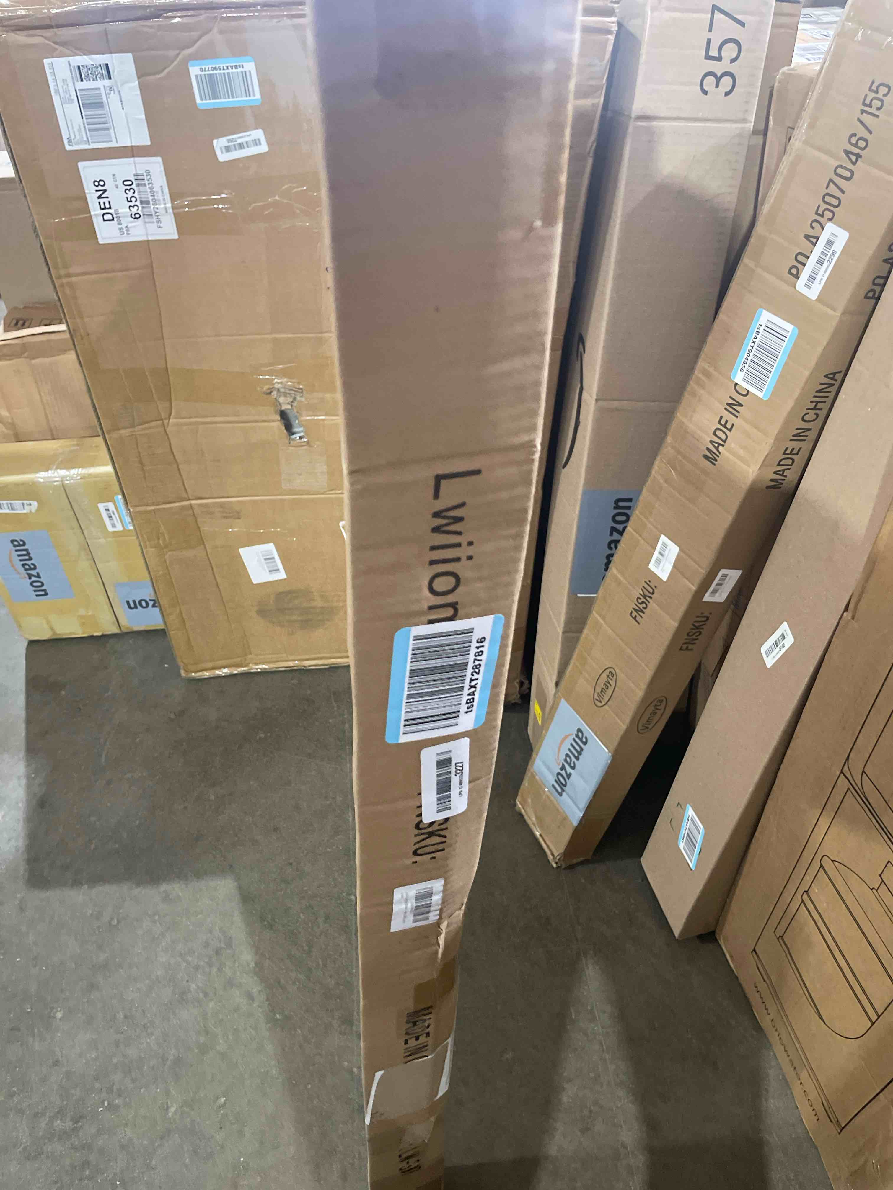 Condition photo showing New/Like New for antique bronze curtain rods for windows 72 to 144 inch,adjustable drapery rods with aluminum end cap and full surround brackets,1-inch window curtain rod for wall and ceiling mount 72-144" antique bronze