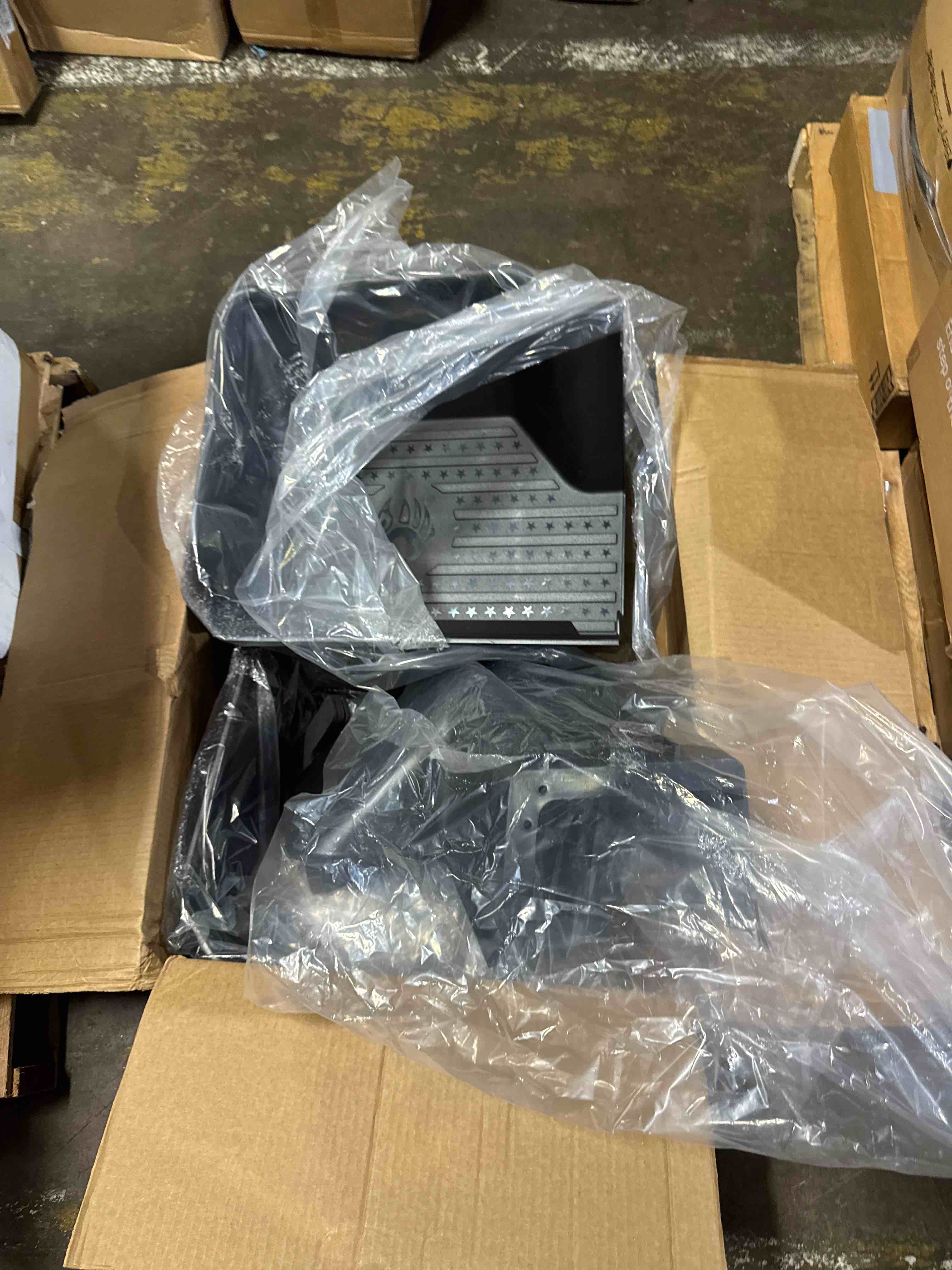 Condition photo showing New/Like New for rear under seat storage organizer box compatible with chevrolet silverado 1500?compatible with gmc sierra 1500 2500 3500 hd double cab & crew with center console organizer tray( similar see pics)