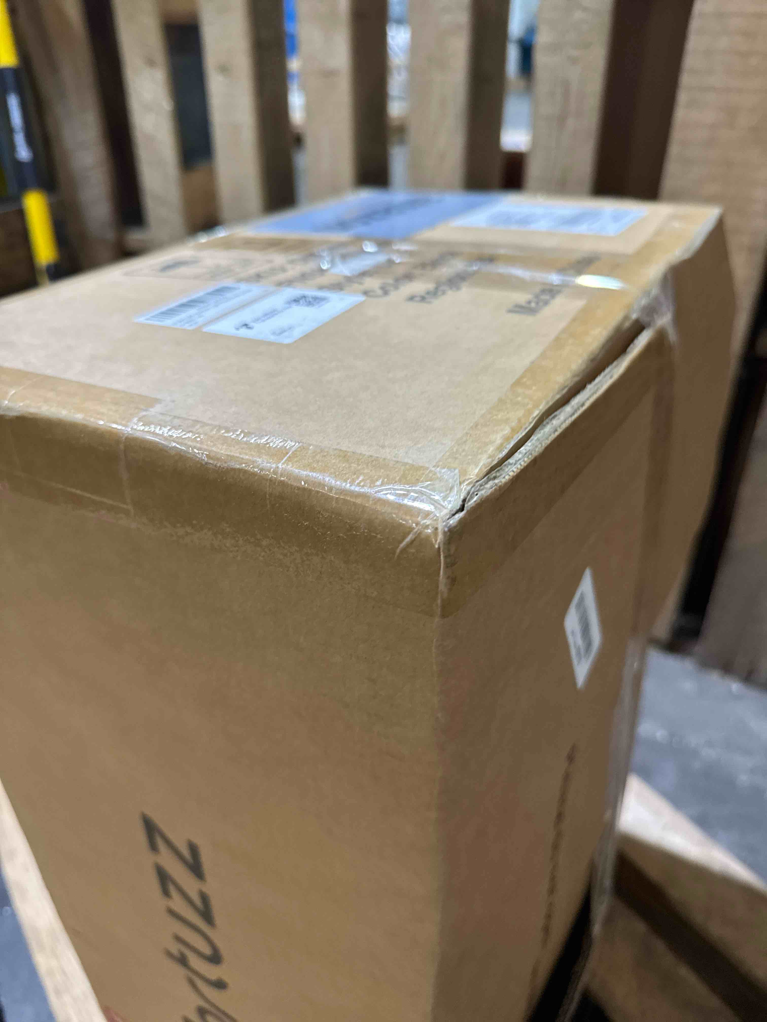 Condition photo showing As Is for lamp post outdoor lighting, 3-head black hard wired pole light for outside, e26 base maximum 100w (bulb not included), waterproof street light fixture for yard, garden, driveway (classic)