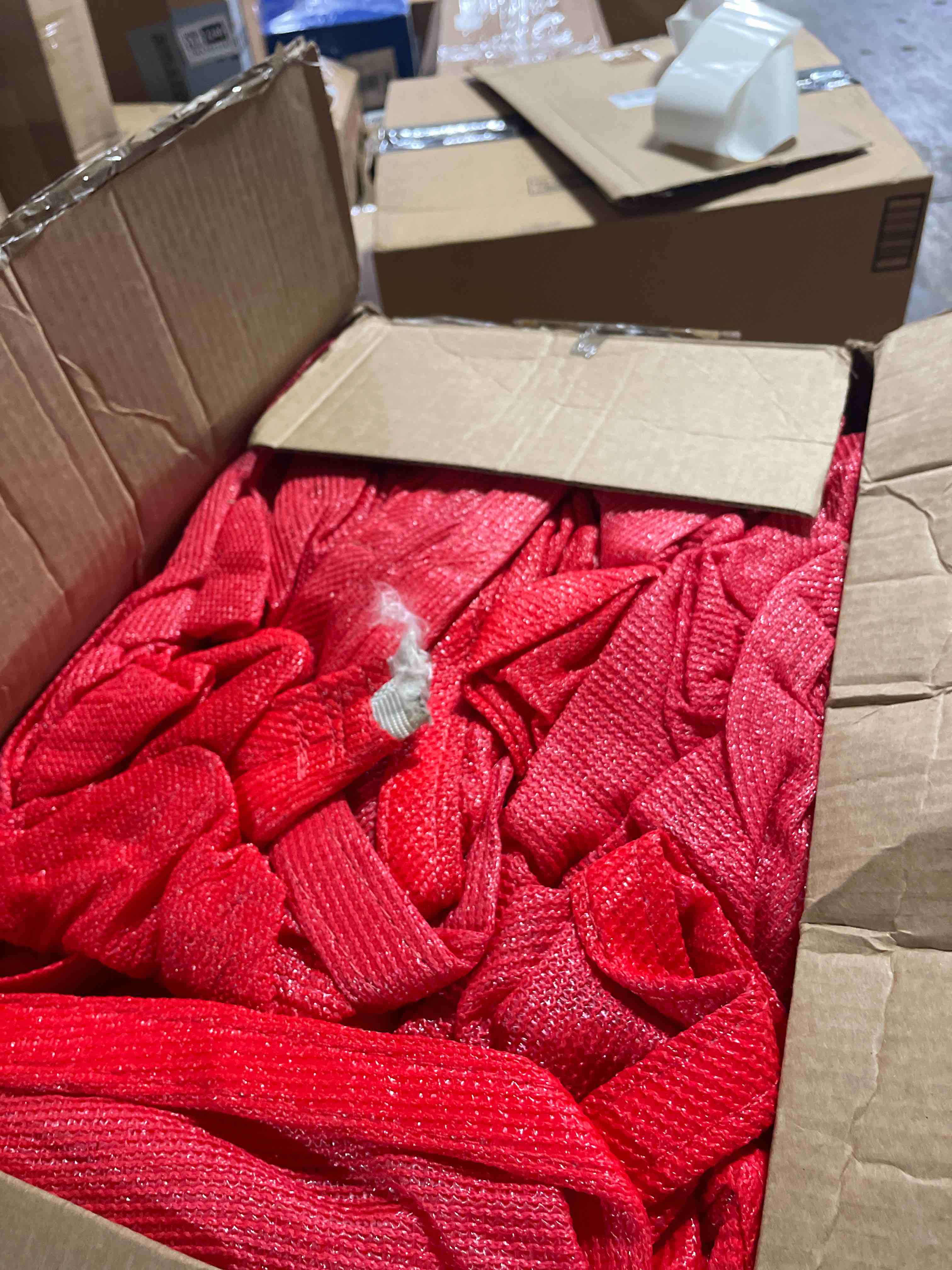 Condition photo showing Good Condition for amgo 10' x 10' x10' red triangle sun shade sail canopy awning agsl triangle10 & 95% uv blockage, water & air permeable, commercial and residential