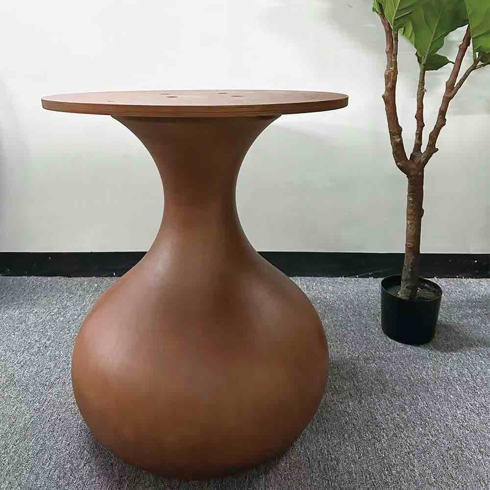 table base - heavy solid wood pedestal (only table base)