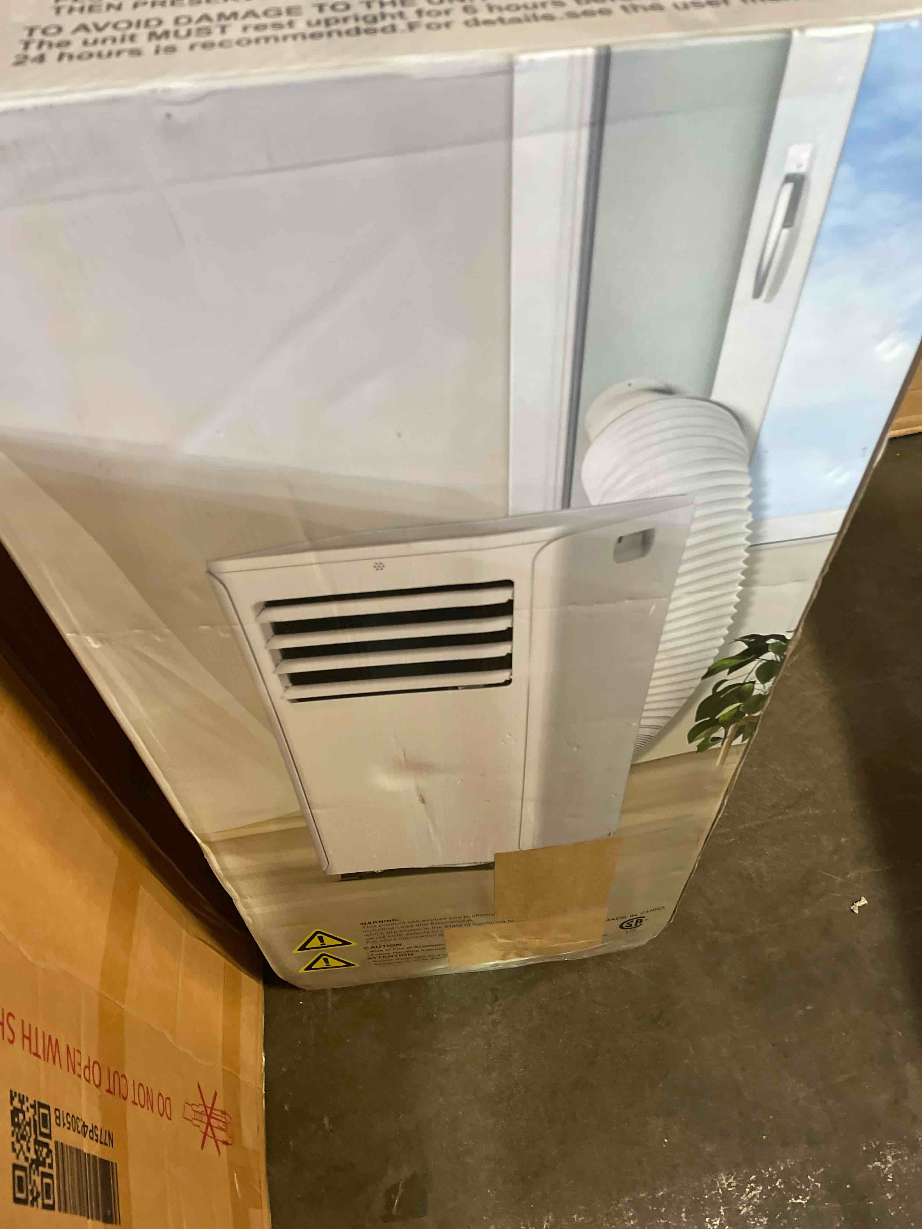 Condition photo showing Good Condition for coolblus 12000 btu portable air conditioners, 3-in-1 ac unit cools up to 550 sq.ft. with remote control/smart sleep mode/24hrs timer/window installation kit & filter cleaning brush, white-12000btu