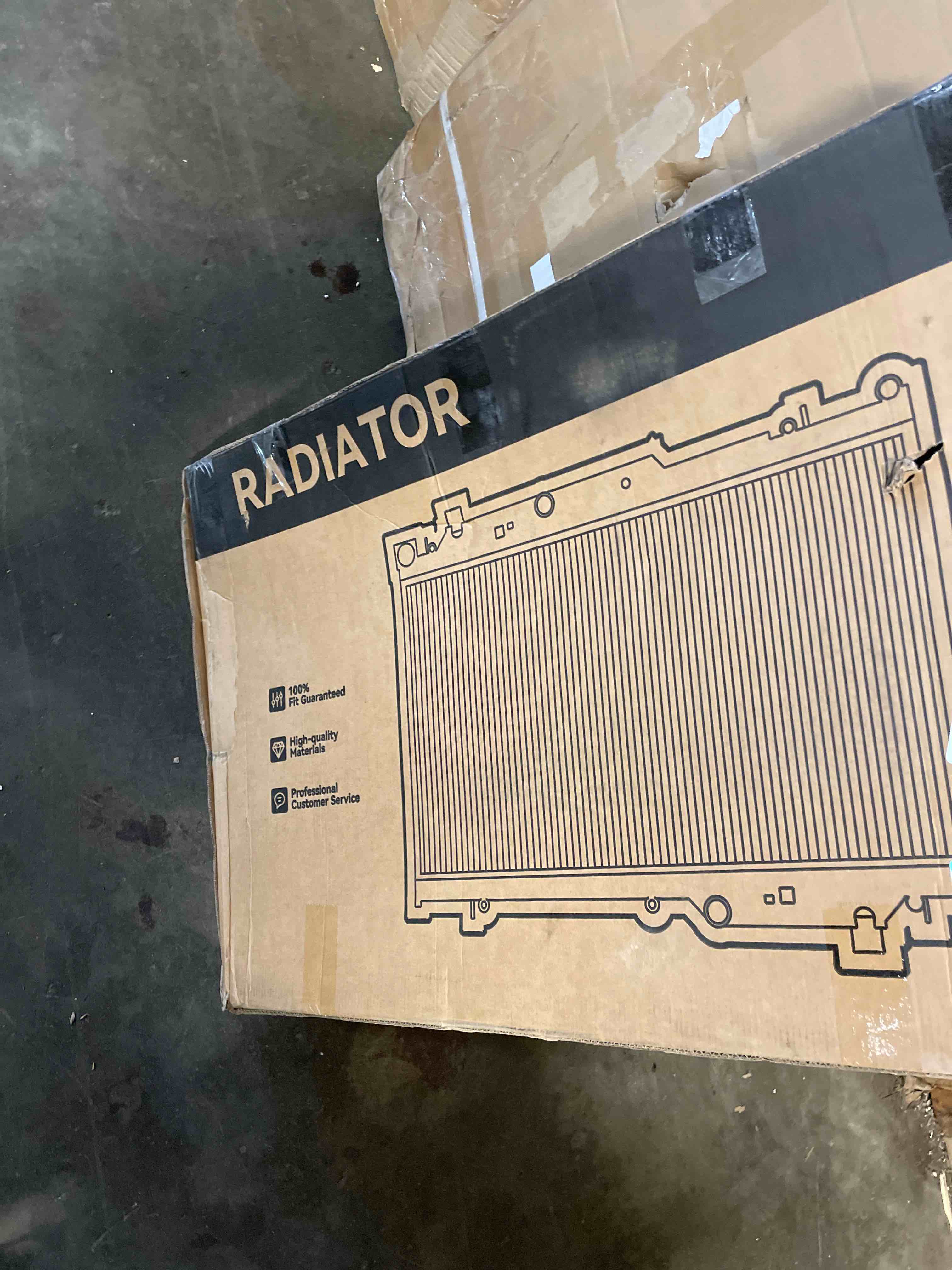 Condition photo showing Good Condition for a-premium engine coolant radiator assembly with transmission oil cooler | compatible with subaru forester 09-13, impreza 08-11, outback 05-09, crosstrek 16-17, 2.0l 2.5l h4 engine, automatic trans.