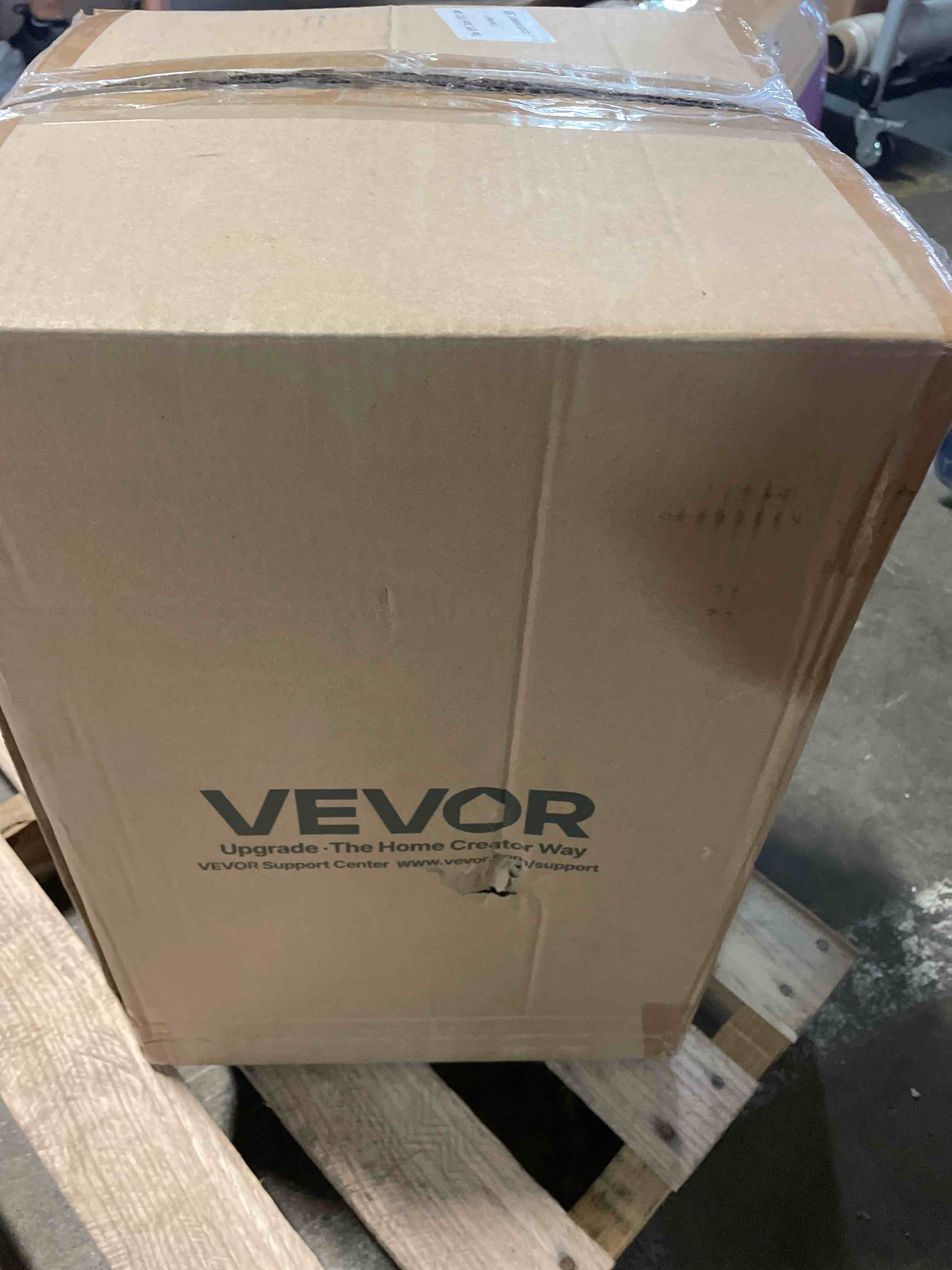 Condition photo showing As Is for vevor beverage dispenser, 5 gallon drink dispenser for parties, plastic juice dispensers with no-drip spigot, iced tea lemonade juice water dispensers, for restaurants, hotels, parties (used)
