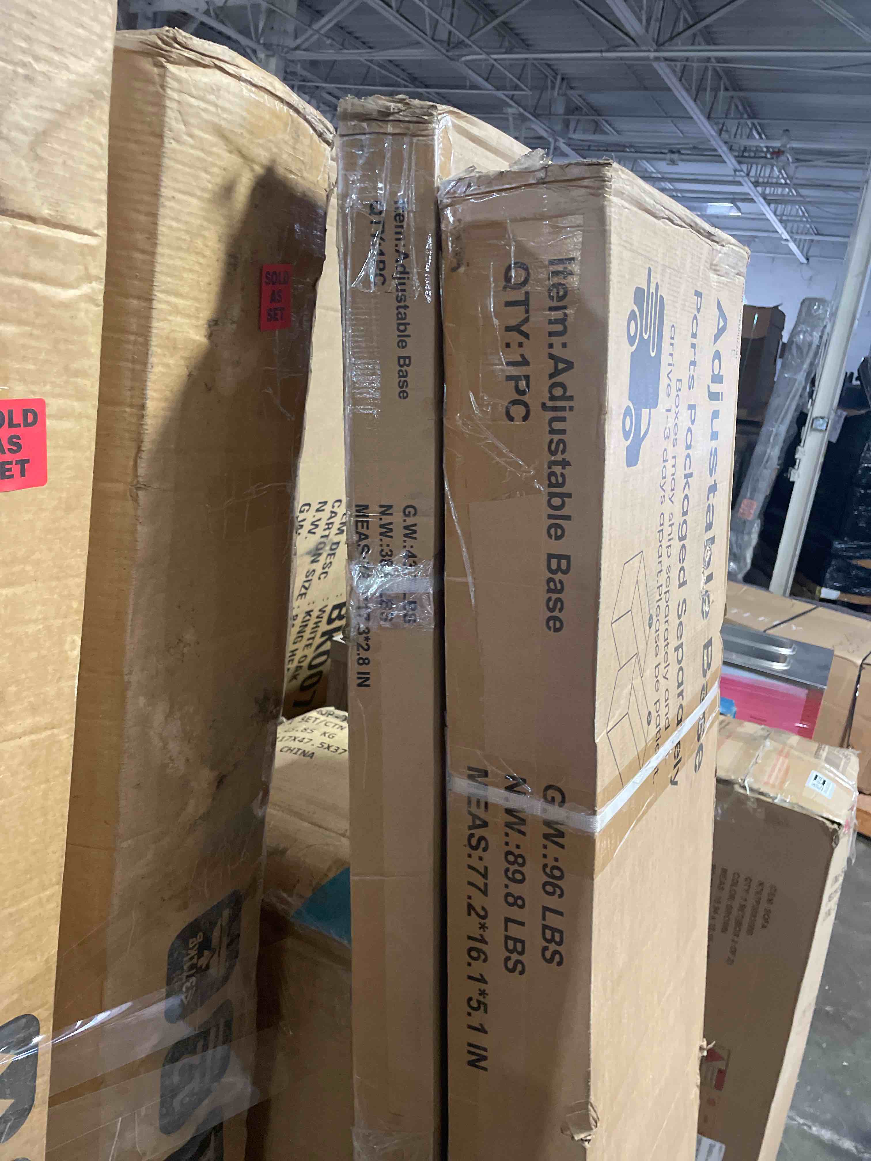 Condition photo showing New/Like New for mixcous king adjustable bed base frame with wireless remote, zero gravity | easy installation, heavy-duty steel frame, head & foot lift, whisper-quiet motor & anti-snore modes comfort
