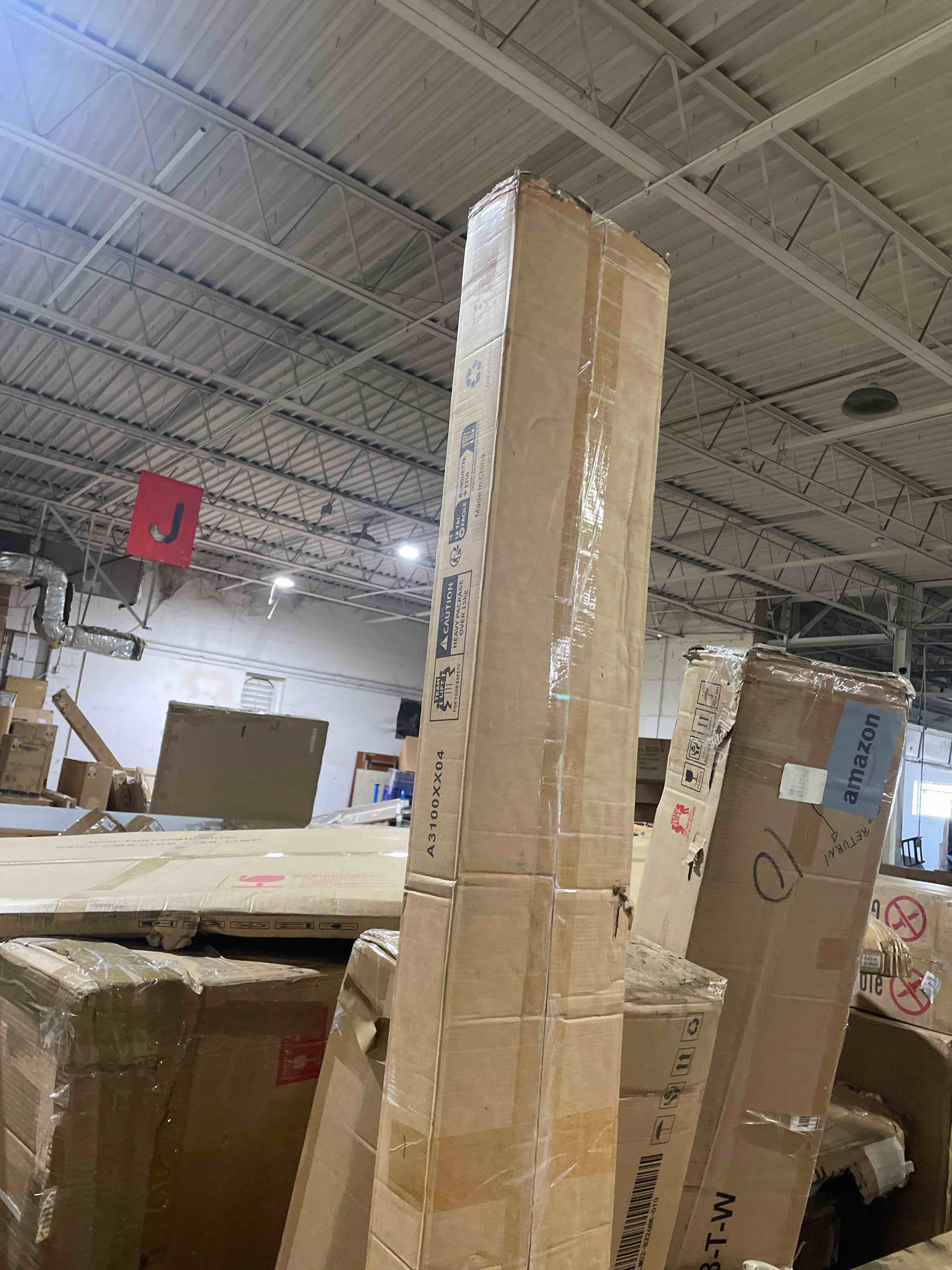 Condition photo showing New/Like New for art3d 4-piece wood slat acoustic panels for stylish decor and noise reduction, 3d textured panel for ceiling and wall, walnut