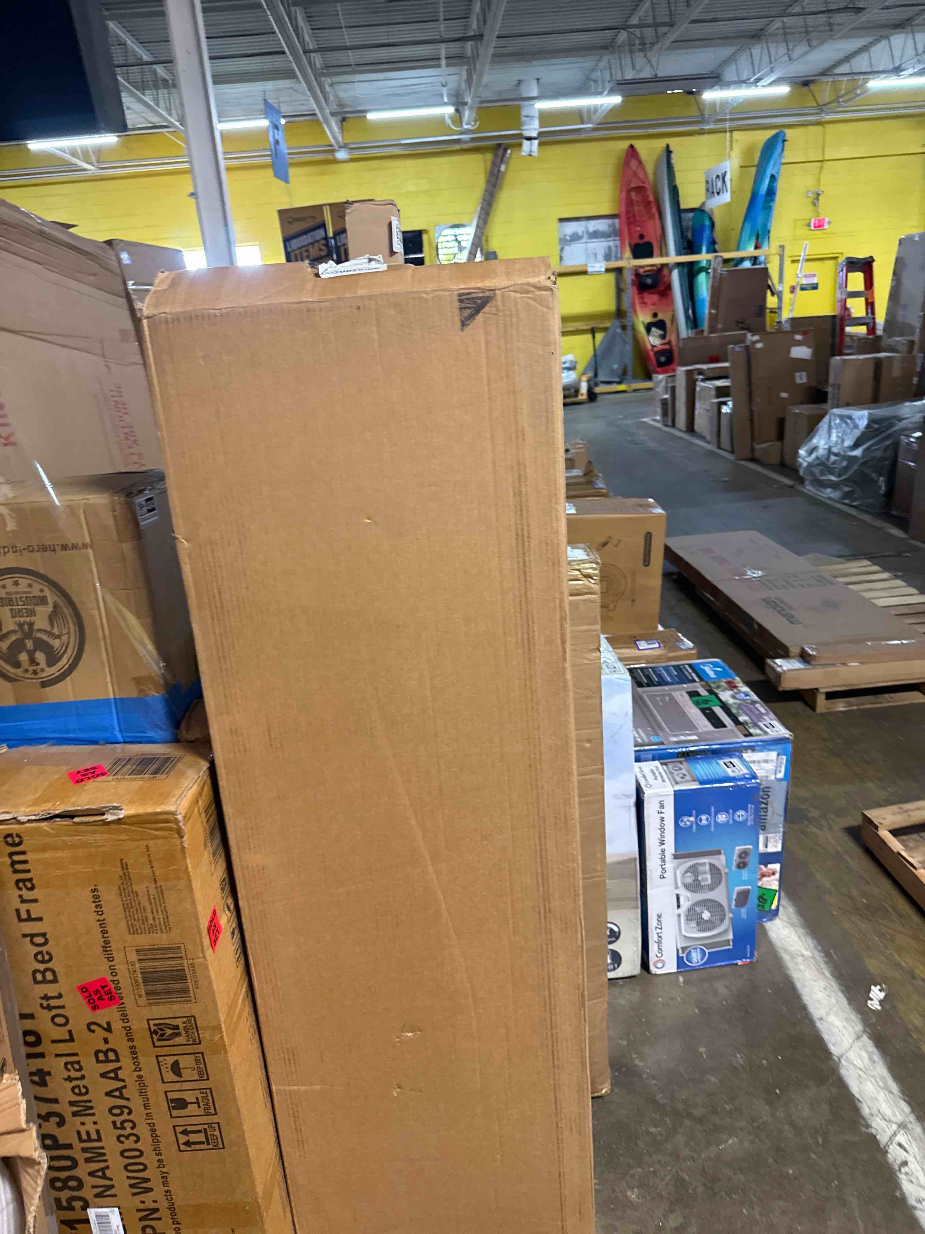 Condition photo showing New/Like New for box usa heavy-duty tall wardrobe moving boxes with hanger bars (3-pack) – 20?l × 20?w × 45"h – extra-tall 275#/ect-48 double-wall corrugated boxes for clothes, coats & dresses
