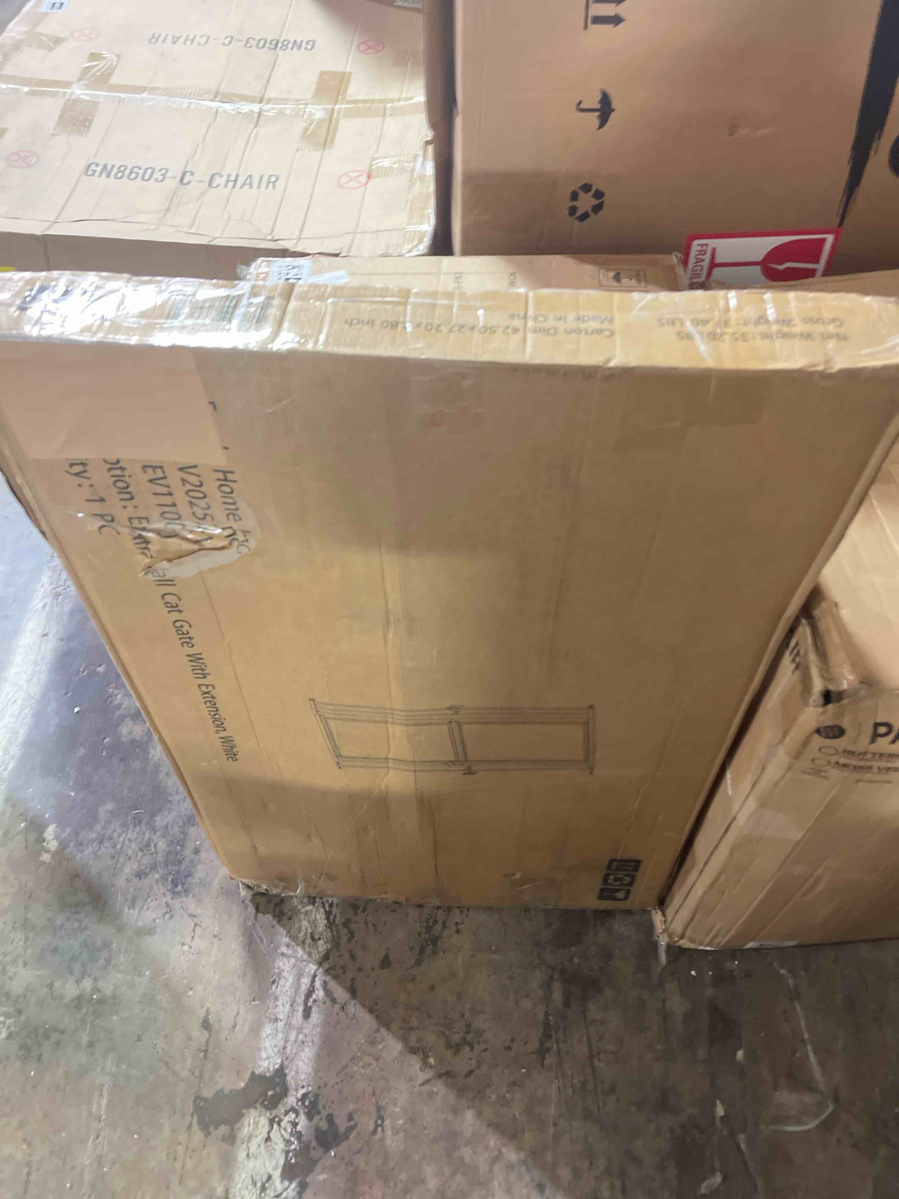 Condition photo showing New/Like New for doorman cm01 55" extra tall pet gate for doorways