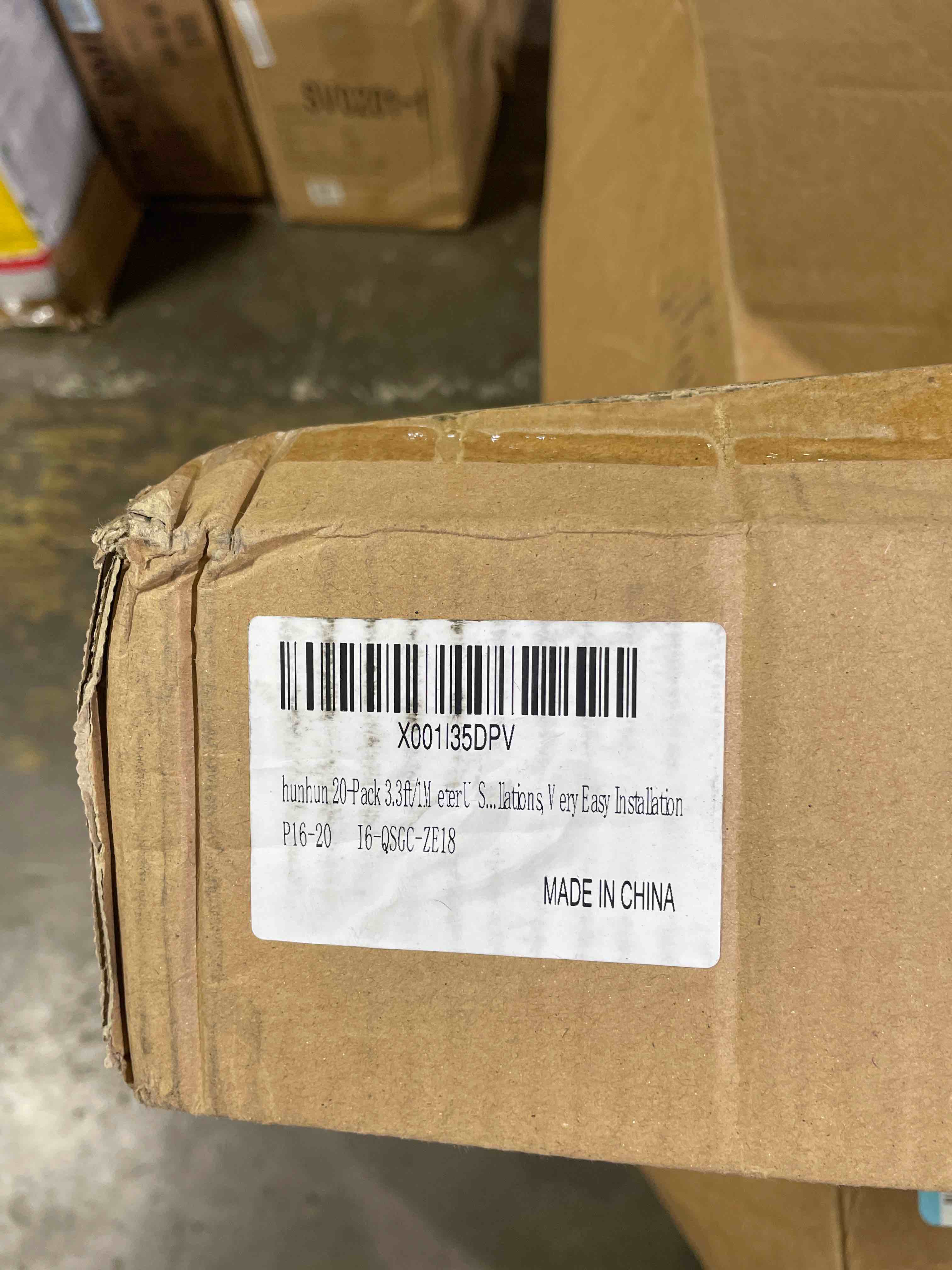 Condition photo showing New/Like New for hunhun 20-pack 3.3ft/1meter u shape led aluminum channel system with milky cover, end caps and mounting clips, aluminum profile for led strip light installations, very easy installation