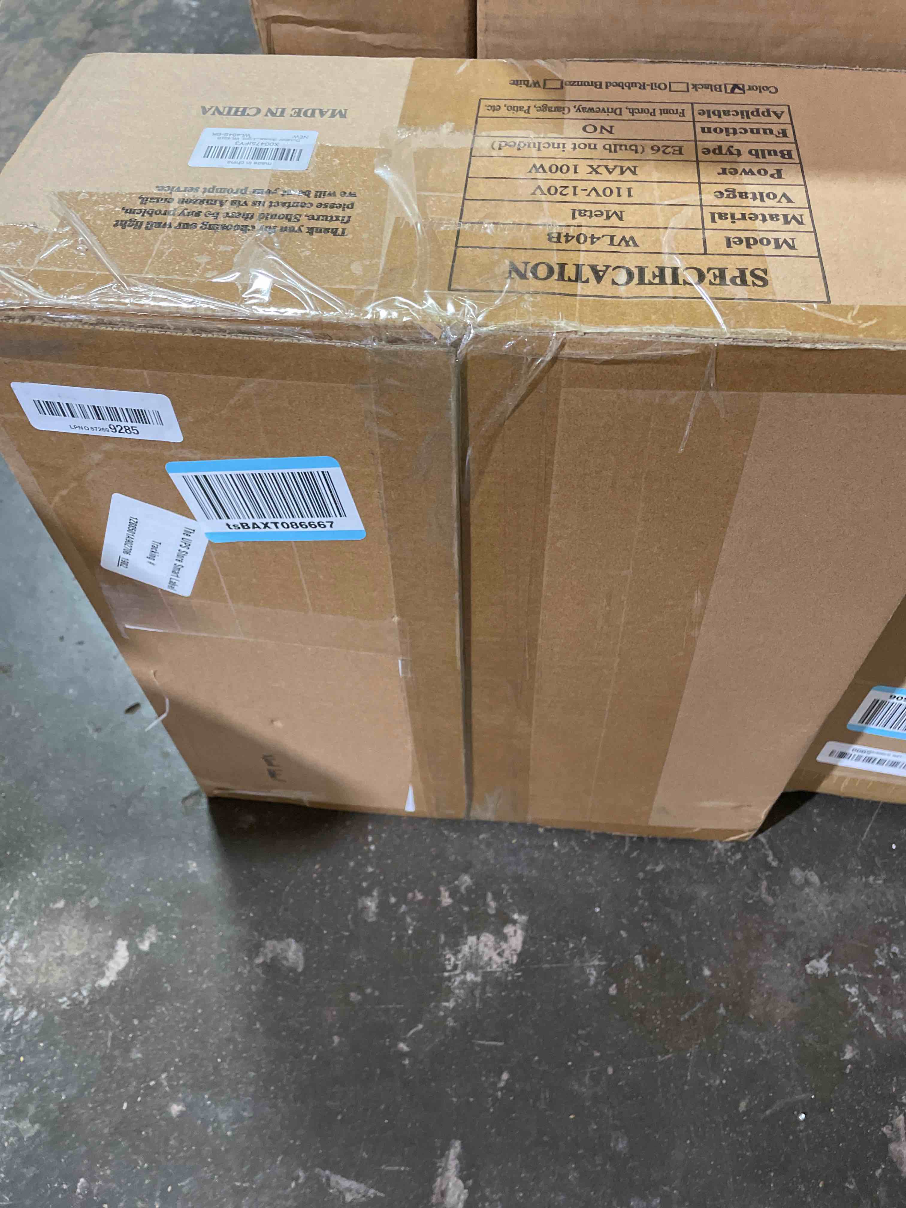 Condition photo showing New/Like New for 13.8'' diameter large dusk to dawn outdoor gooseneck barn light 2 packs, outdoor wall sconce farmhouse exterior light wall lighting fixture industrial outside lantern for porch, patio, garage, black black 14 inch diameter