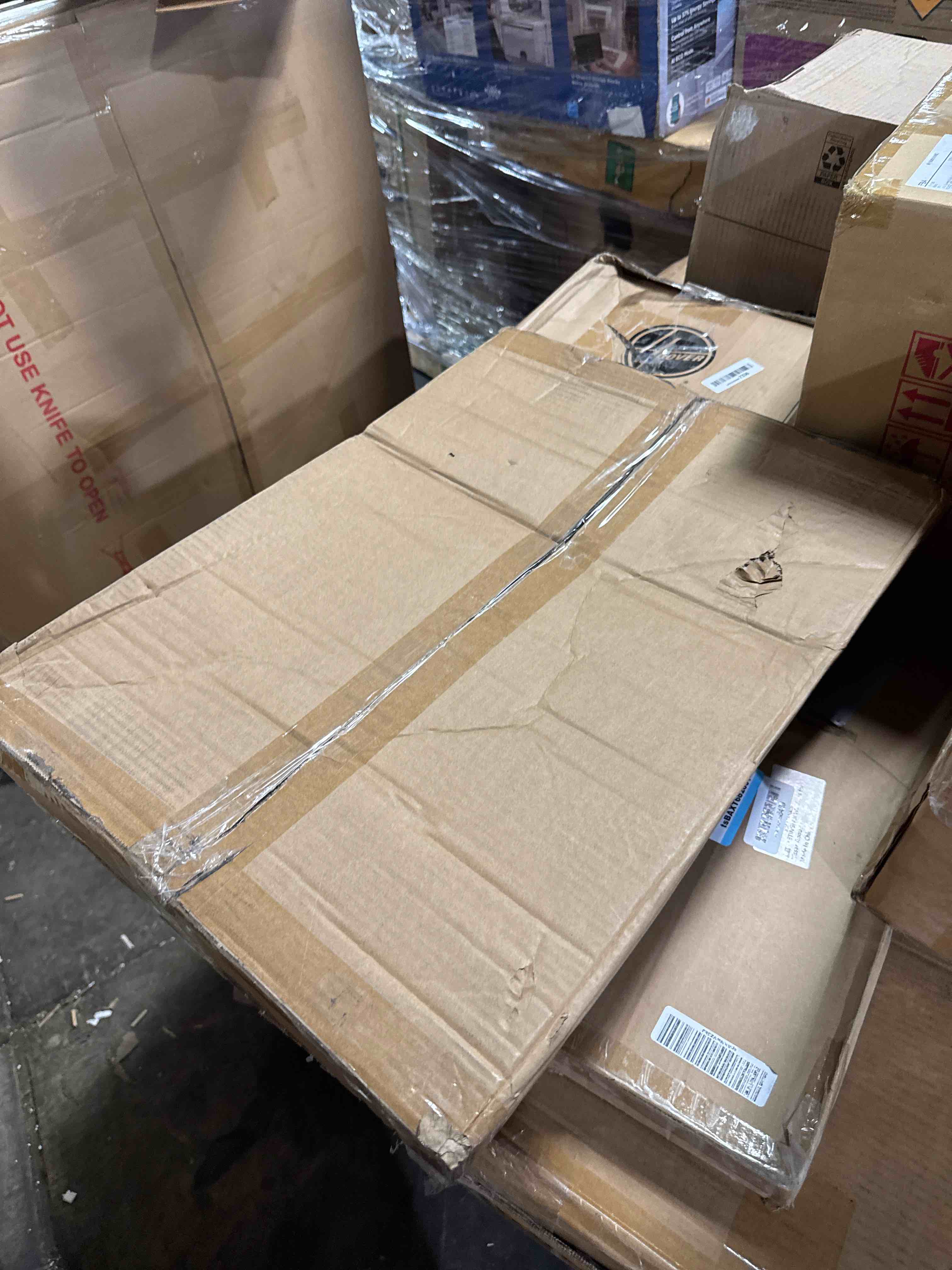 Condition photo showing New/Like New for skyflame universal stainless steel griddle plate with even heating bracing for bbq charcoal/gas grills, 23" x 16" rectangular hibachi flat top griddle for indoor/outdoor cooking stainless steel 23" x 16" x 2.2"