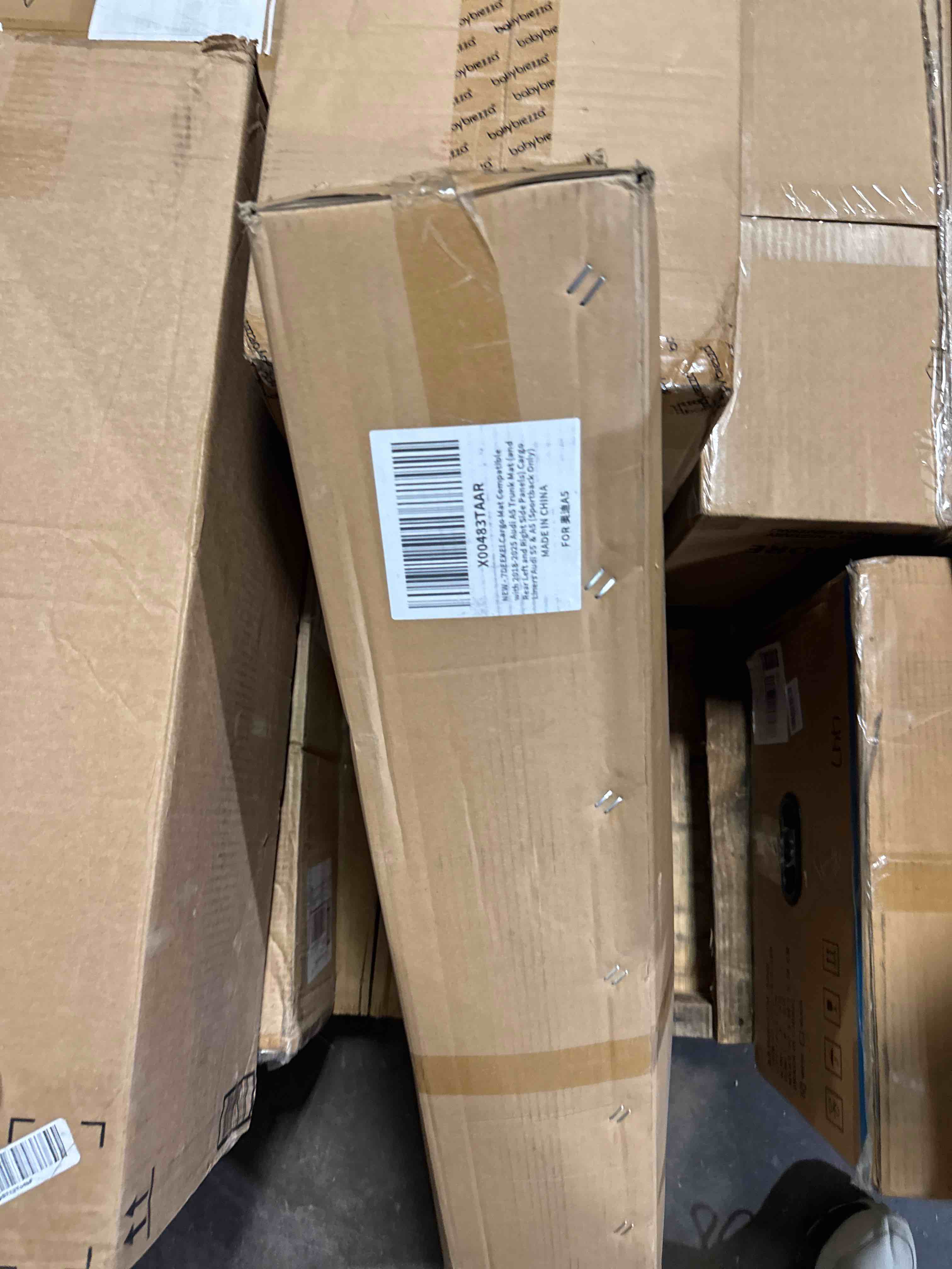 Condition photo showing New/Like New for cargo mat compatible with 2018-2025 audi a5 trunk mat (and rear left and right side panels) cargo liners audi s5 ? a5 (sportback only)
