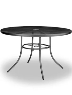 Patio Dining Set with 47.2" Round D
