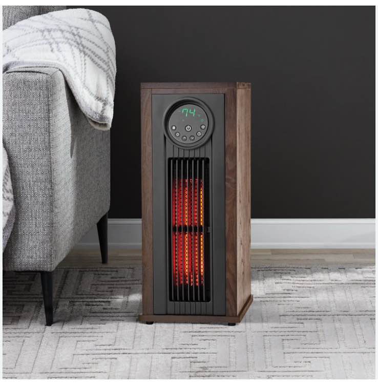 Member's Mark 23" 1500W Infrared Tower Heater with UV LED Light