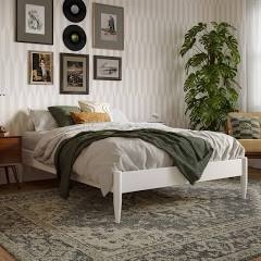 afifurnishings white twin bed