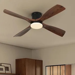 karlena 54" ceiling fan with led lights and remote control