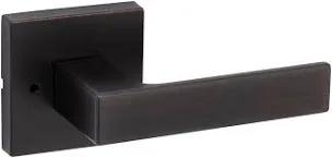 Privacy Door Handle 10 PCS Matte Black Square Door 