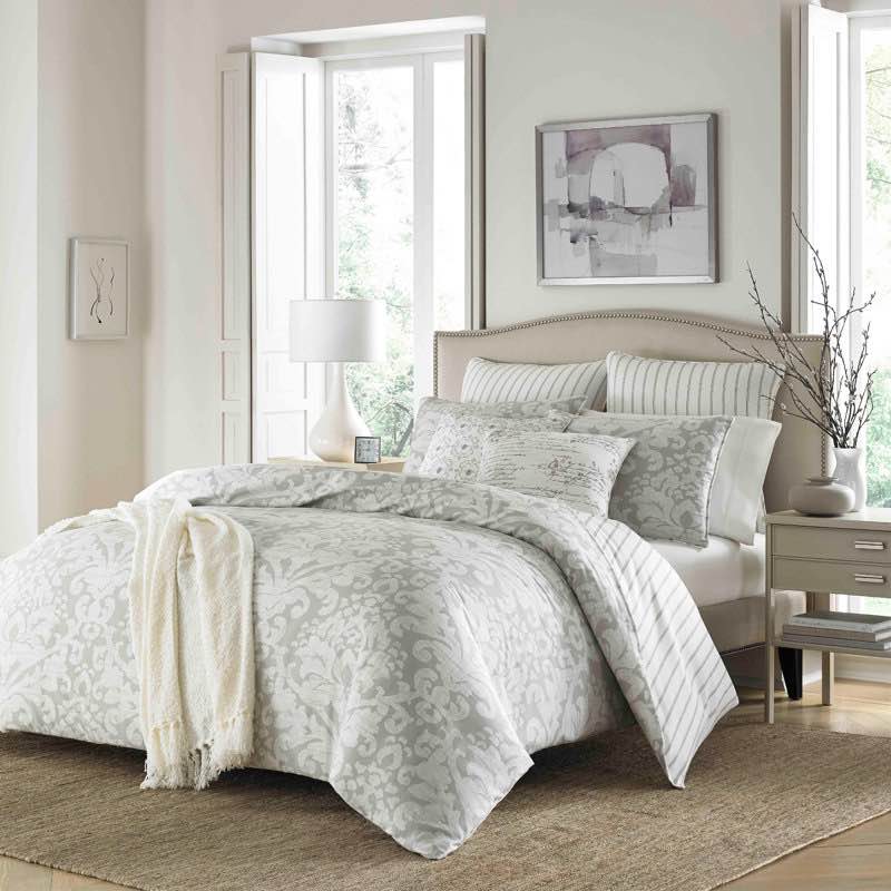 Stone Cottage Camden Standard Cotton Reversible Modern & Contemporary 3 Piece Comforter Set (used) 