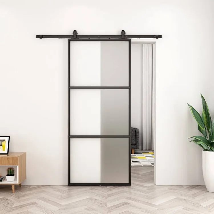  32” x 40”  jubest sliding glass barn door